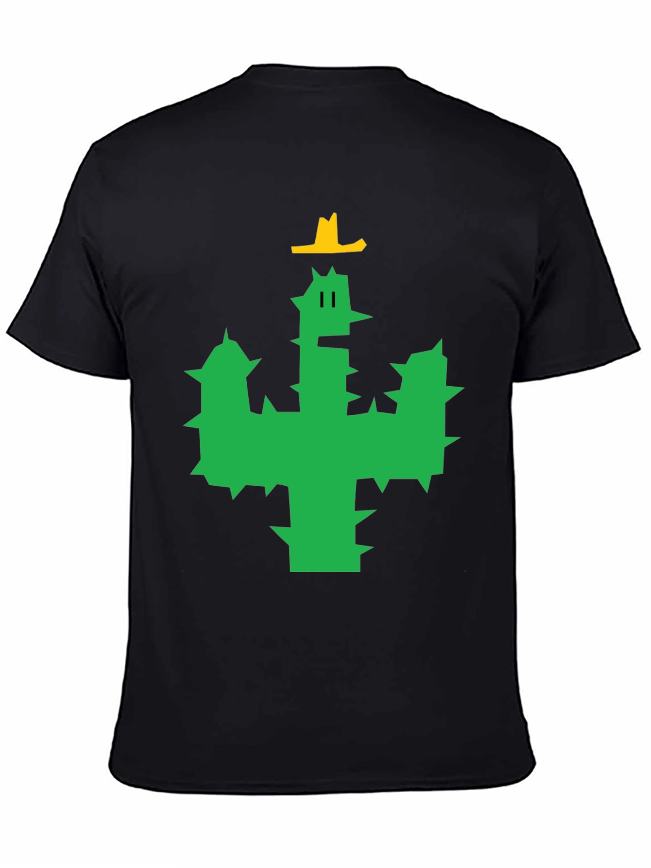 Cactus Cowboy Graphic Tee - Black
