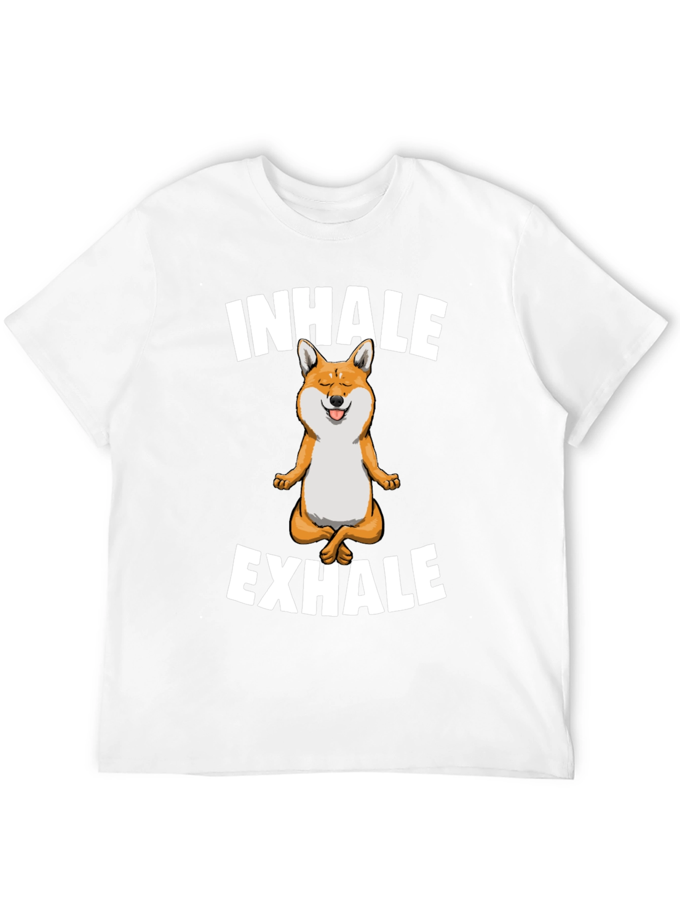 Inhale Exhale Shiba T-Shirt