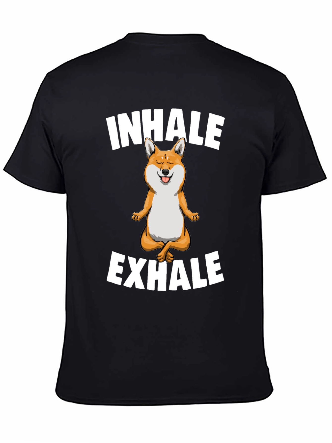 Inhale Exhale Shiba T-Shirt