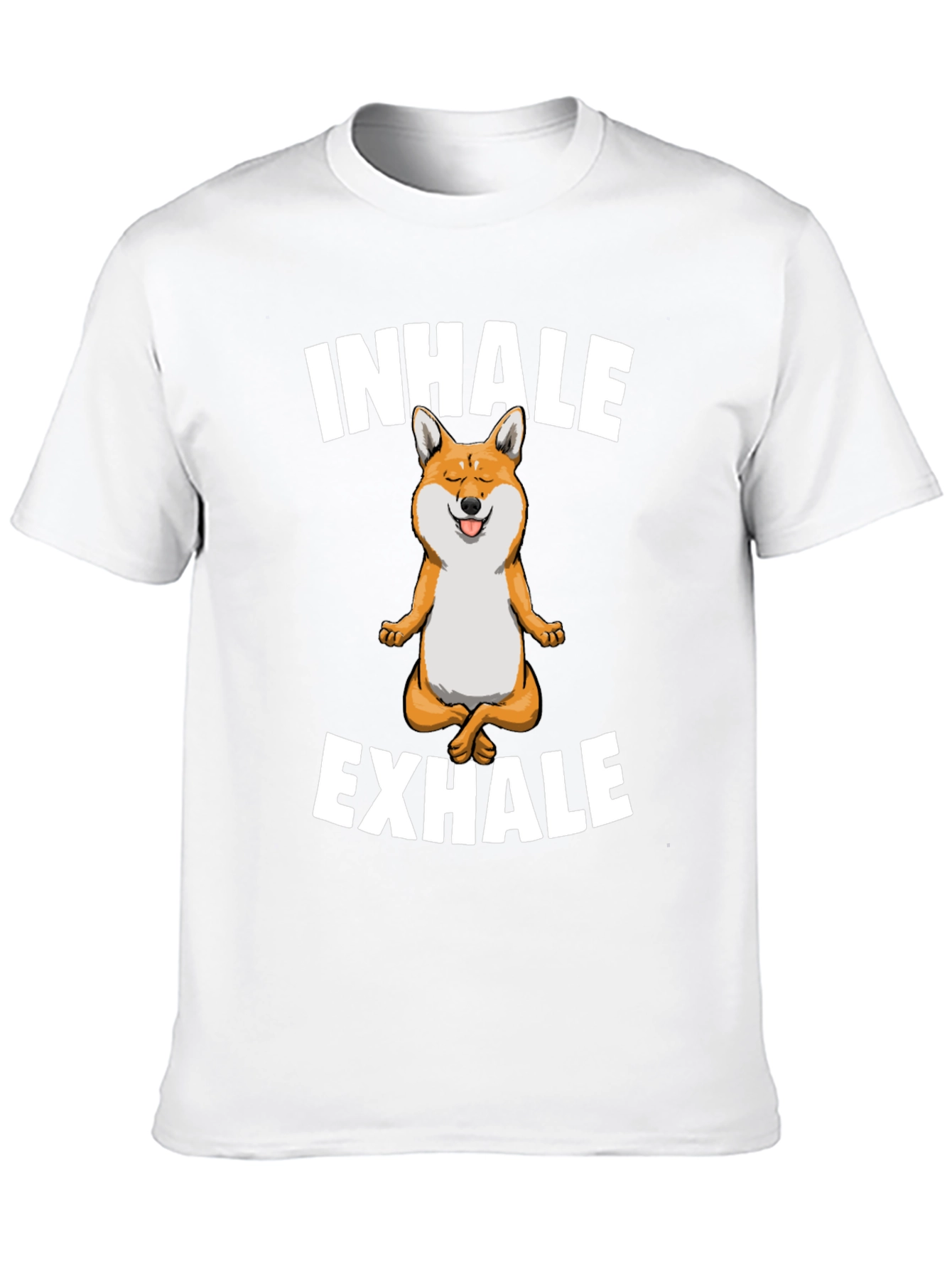 Inhale Exhale Shiba T-Shirt