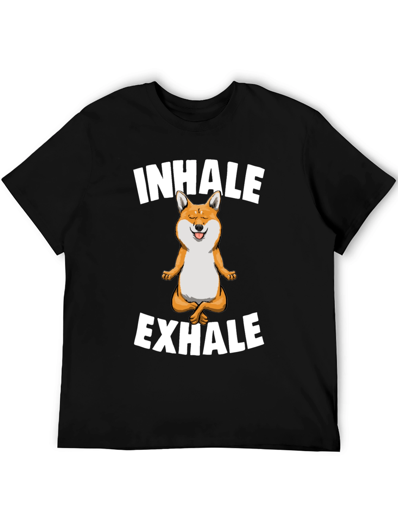 Inhale Exhale Shiba T-Shirt