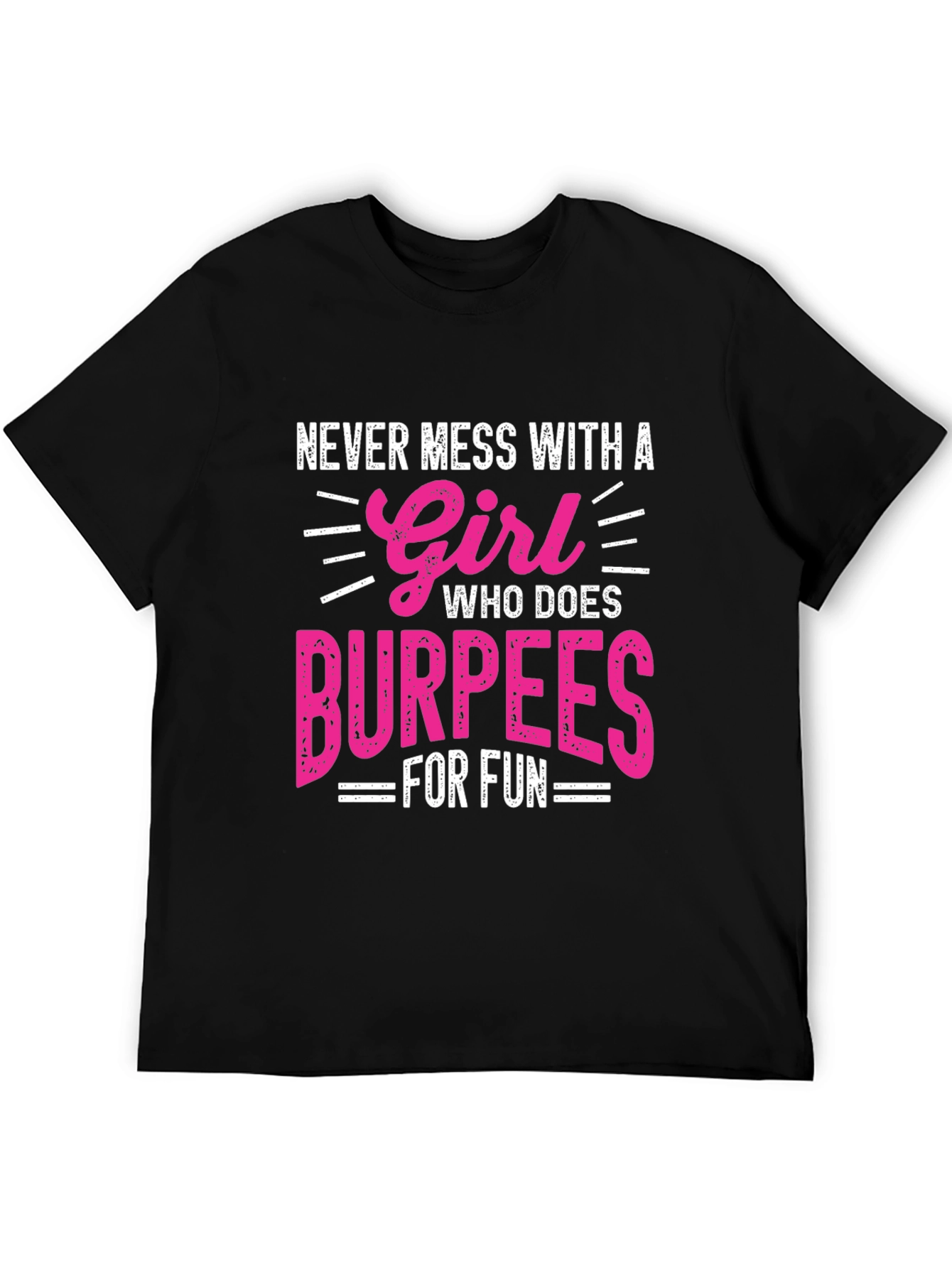 Girl Who Does Burpees T-Shirt