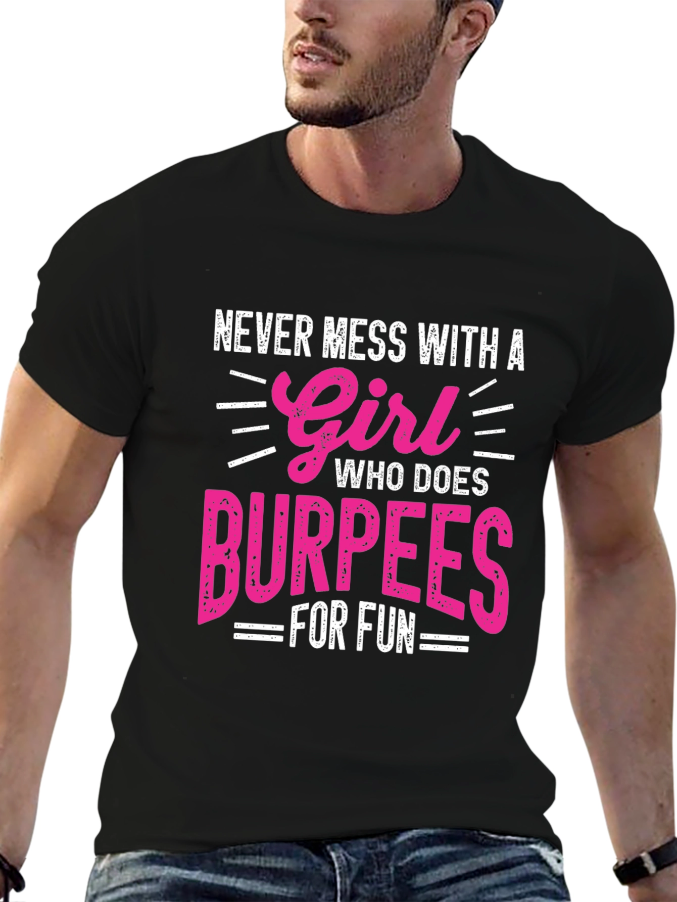 Girl Who Does Burpees T-Shirt