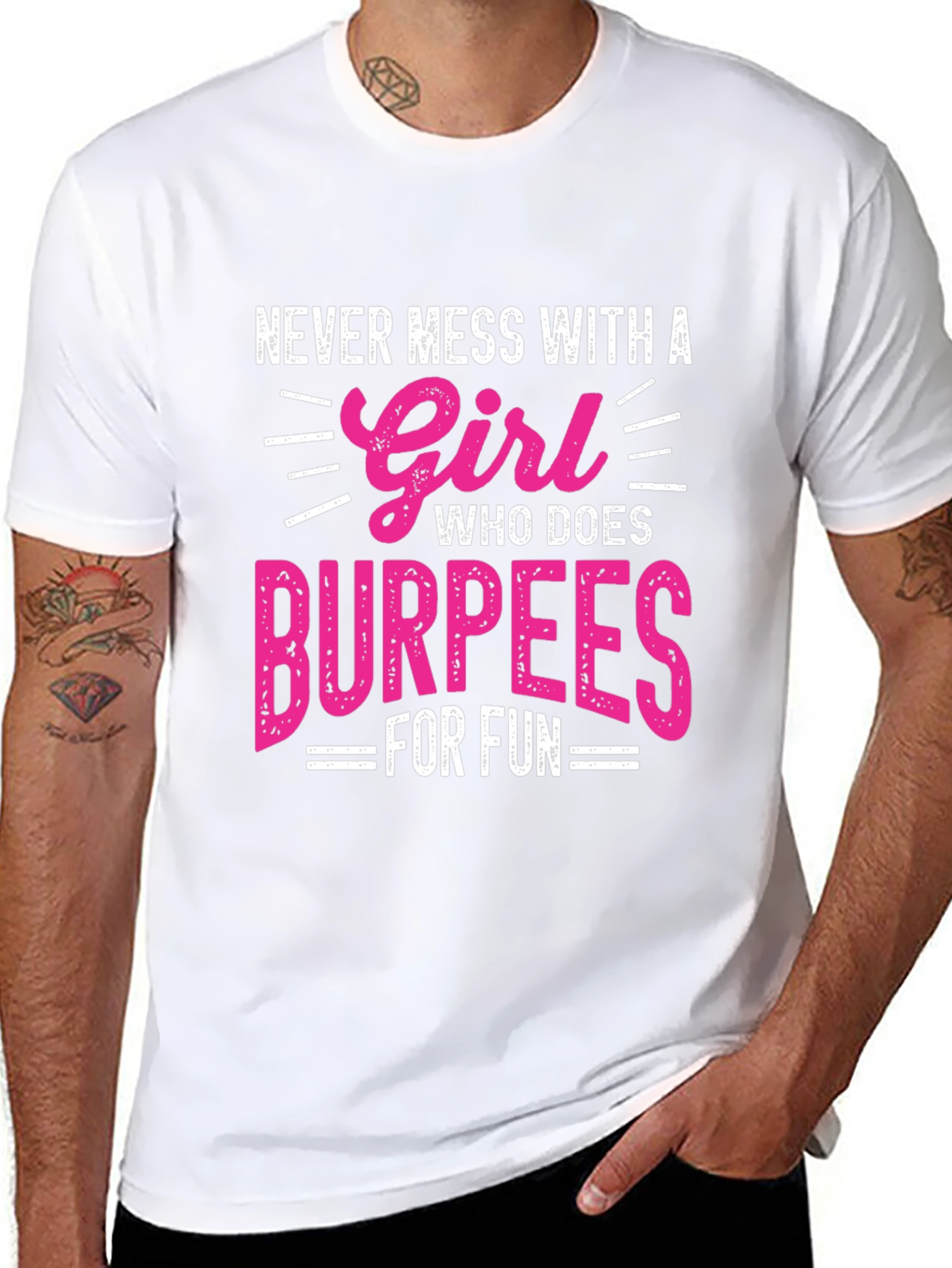 Girl Who Does Burpees T-Shirt