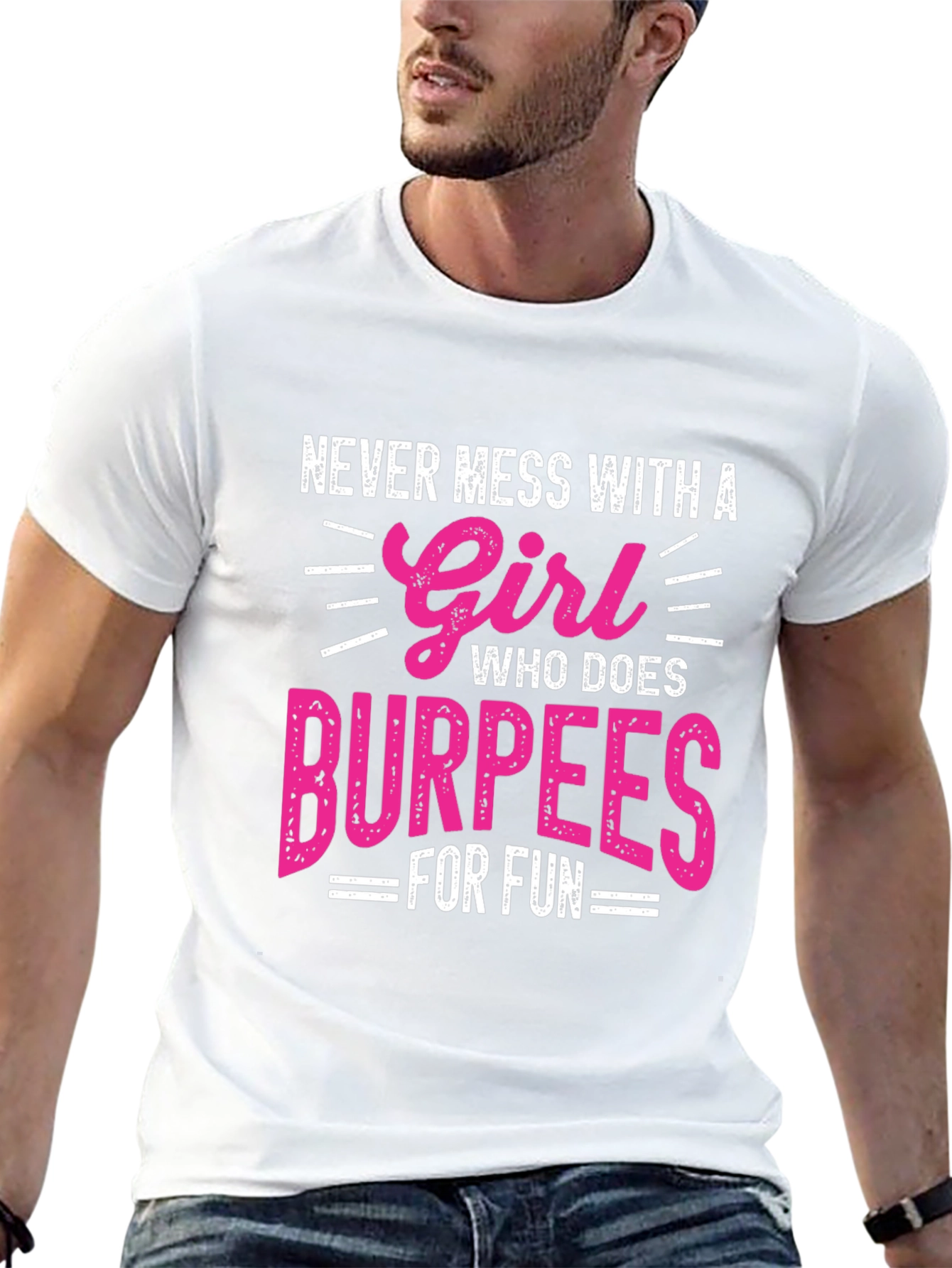 Girl Who Does Burpees T-Shirt