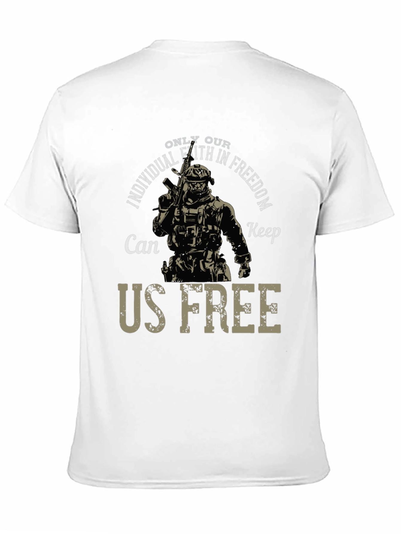 Faith in Freedom Tee - Patriotic Design