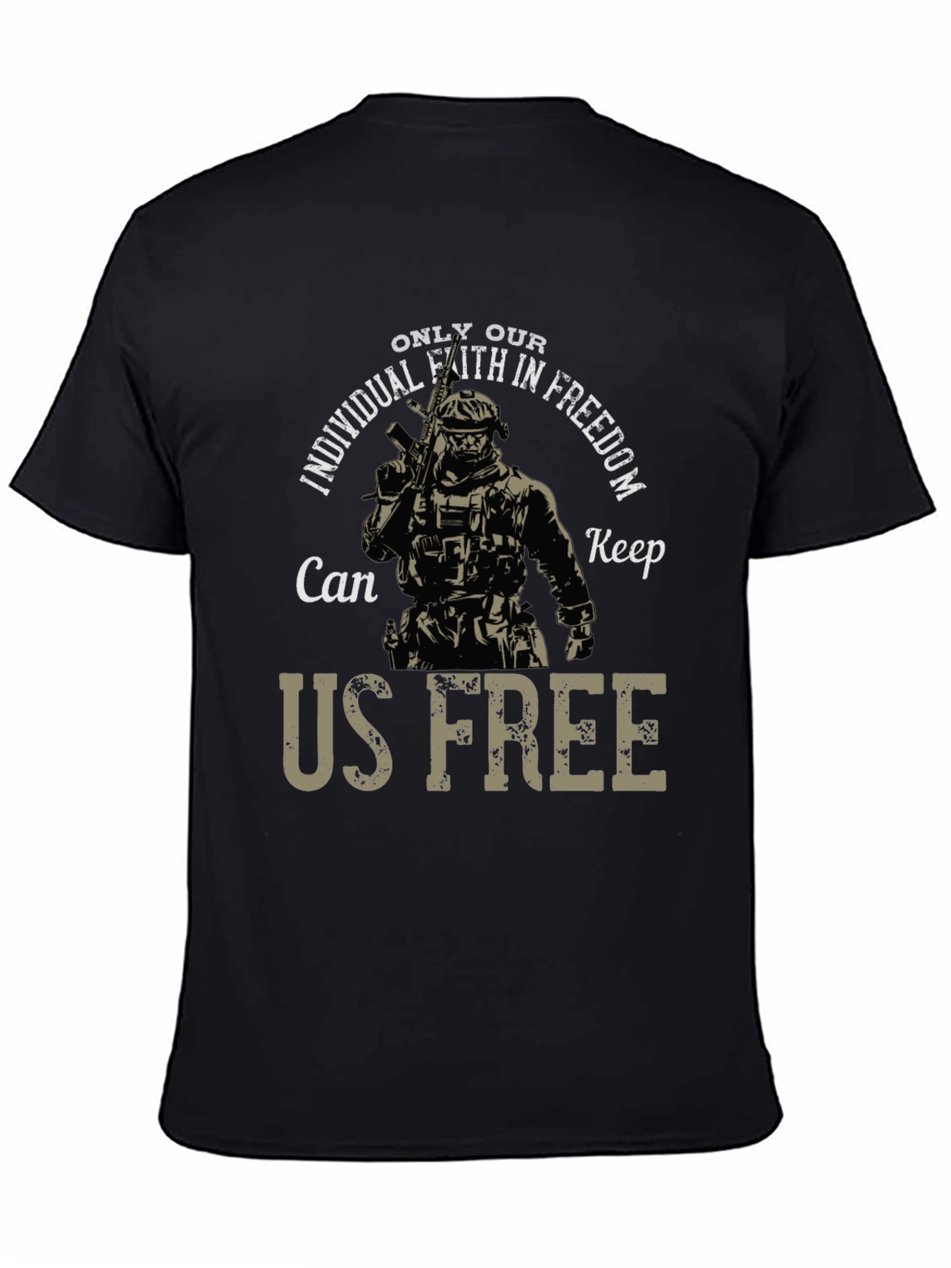 Faith in Freedom Tee - Patriotic Design