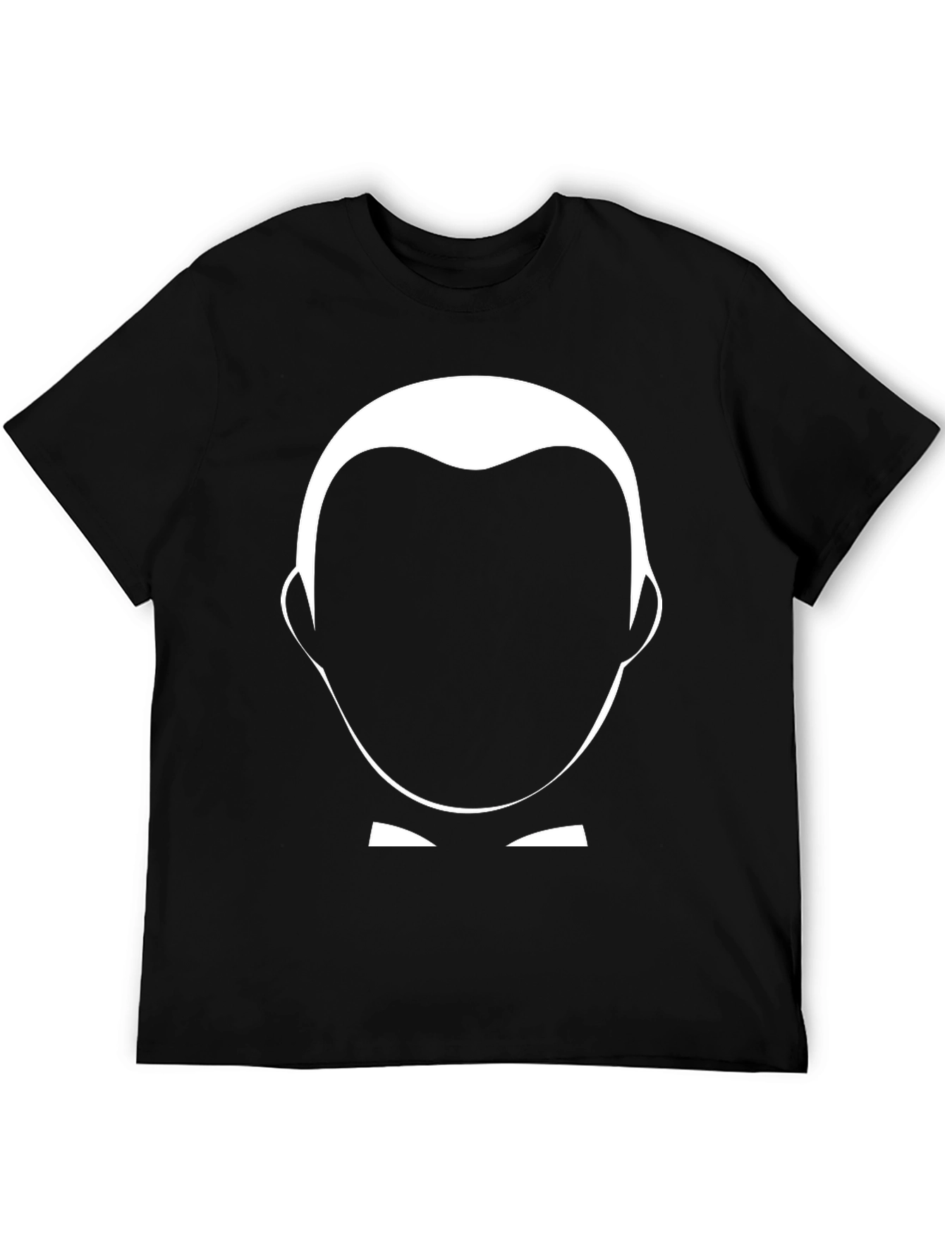 Minimalist Tuxedo Silhouette Tee