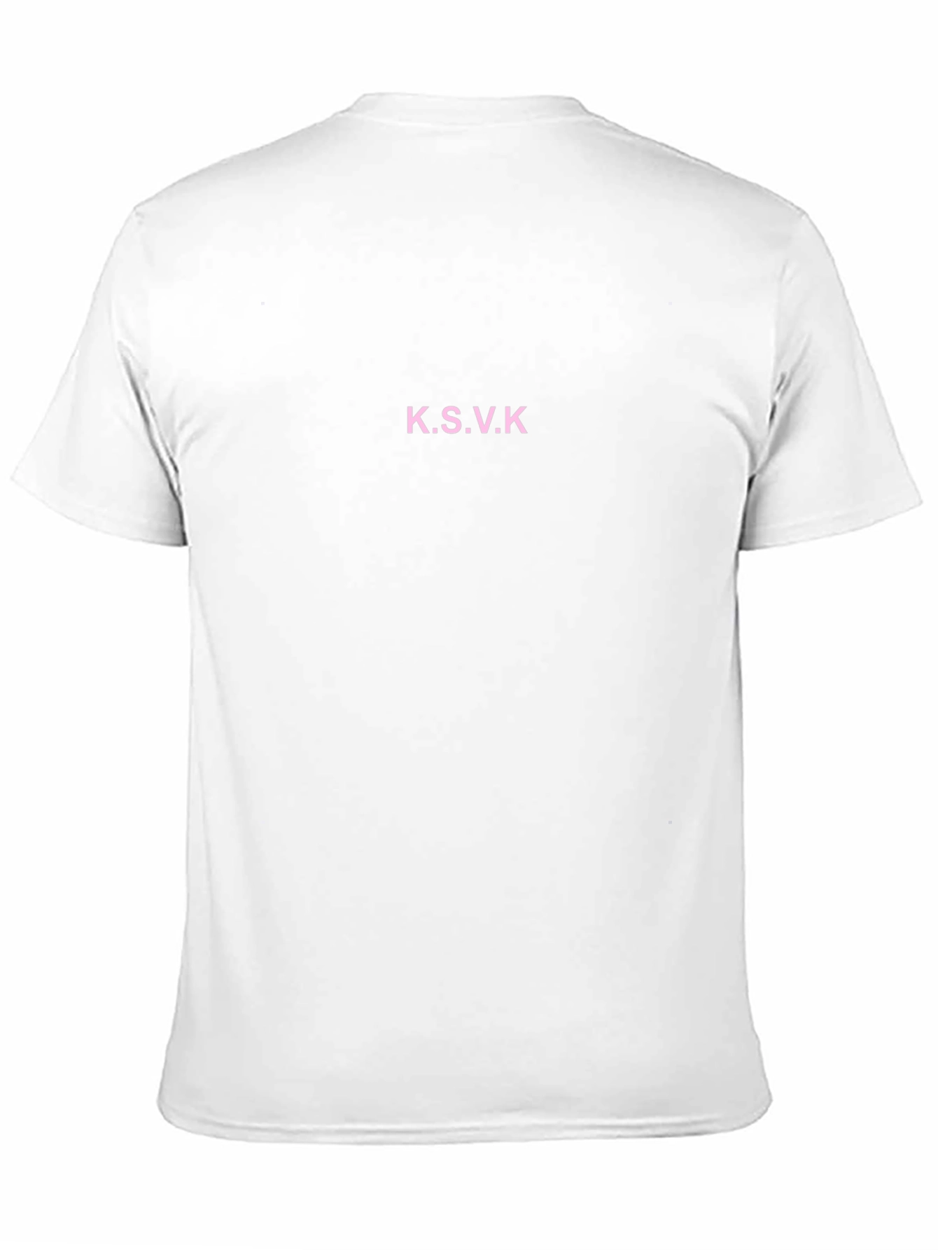 K.S.V.K Black T-Shirt Casual Wear