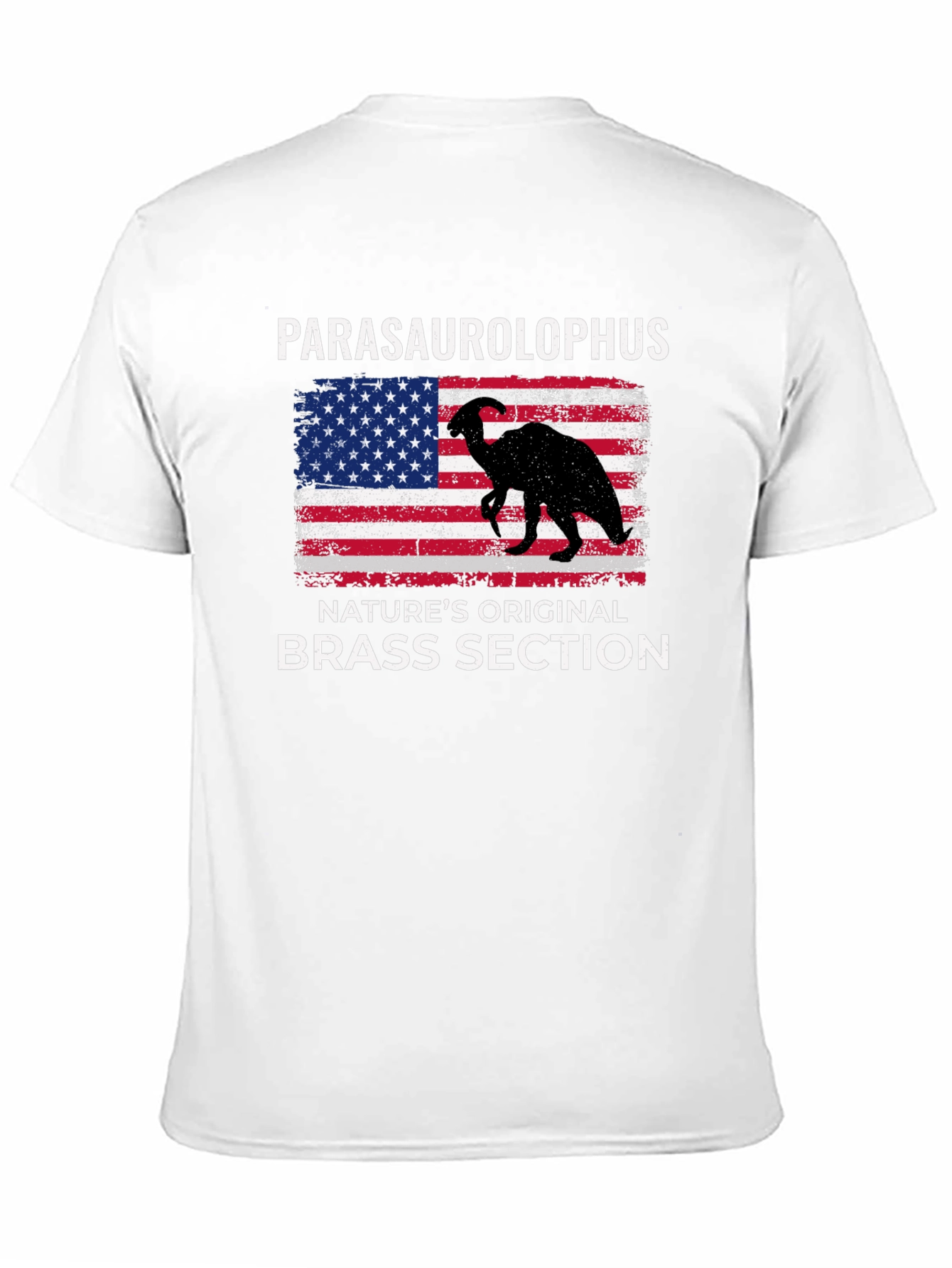 Parasaurolophus T-Shirt - Natures Original Brass Section!