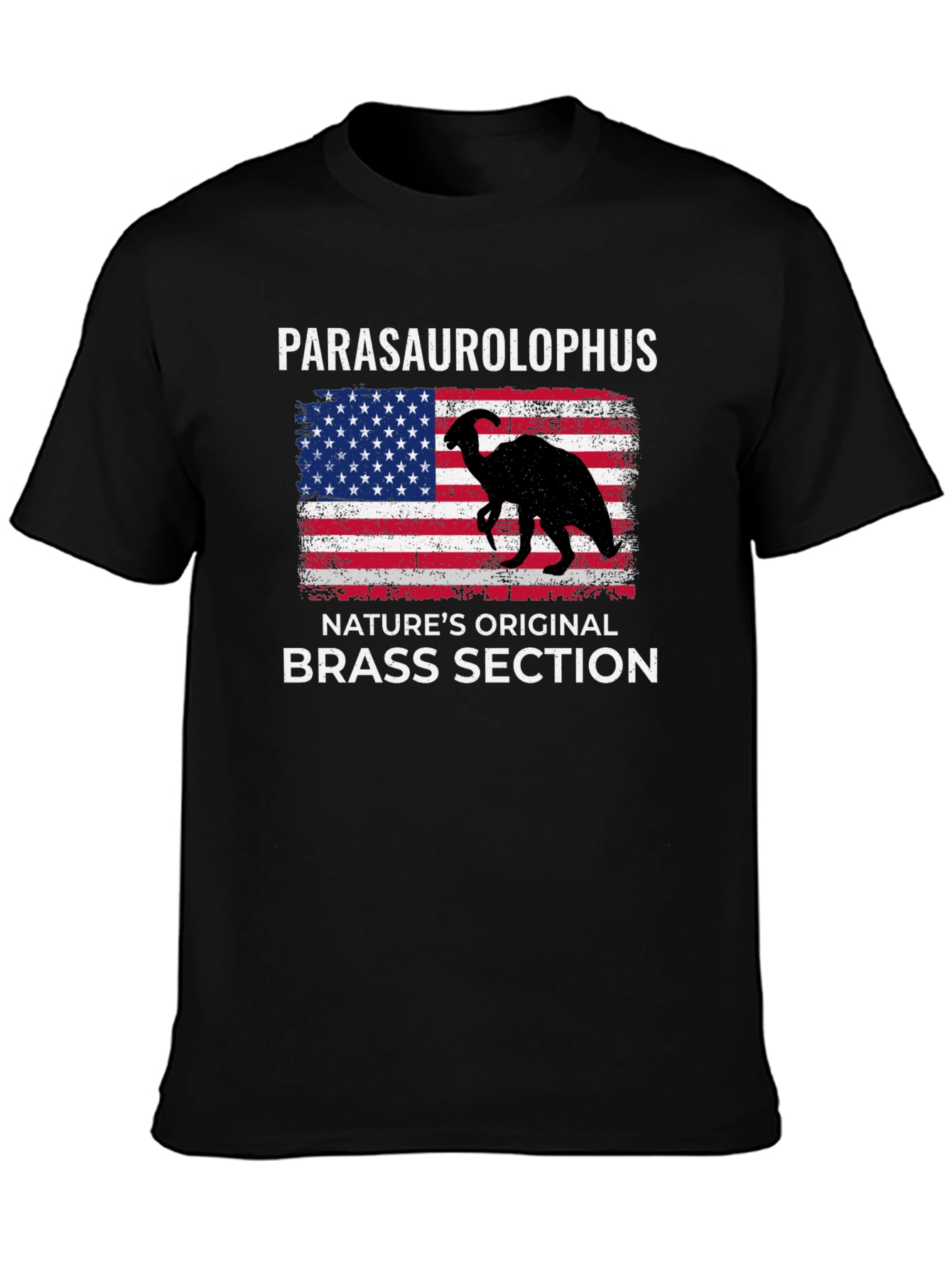 Parasaurolophus T-Shirt - Natures Original Brass Section!