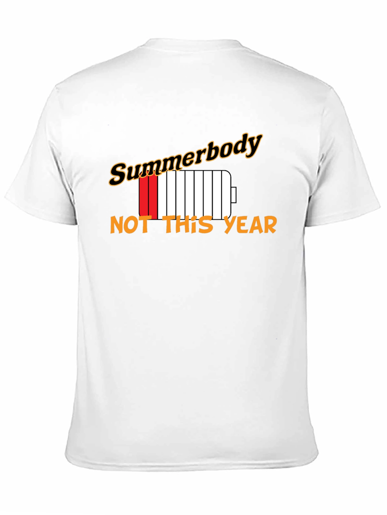 Summerbody? Not This Year Black T-Shirt