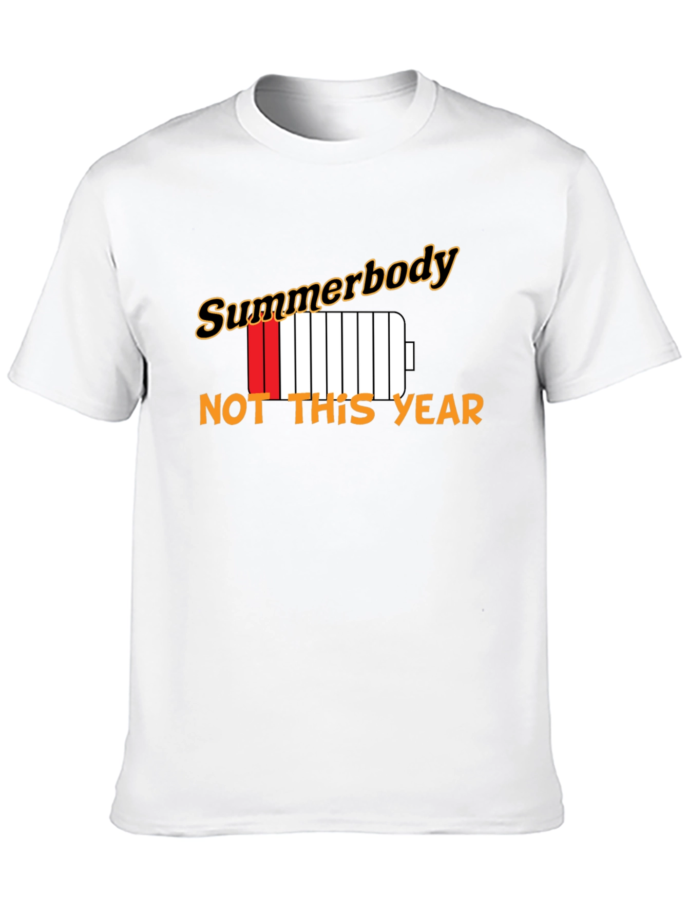 Summerbody? Not This Year Black T-Shirt