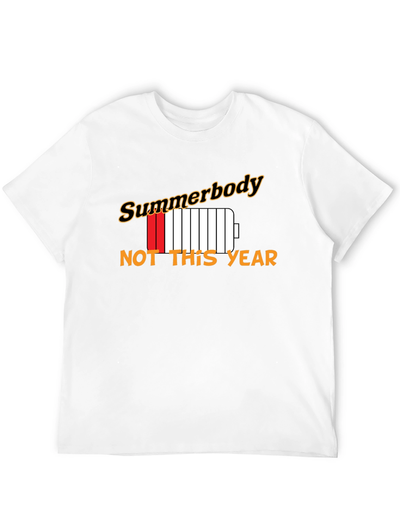 Summerbody? Not This Year Black T-Shirt