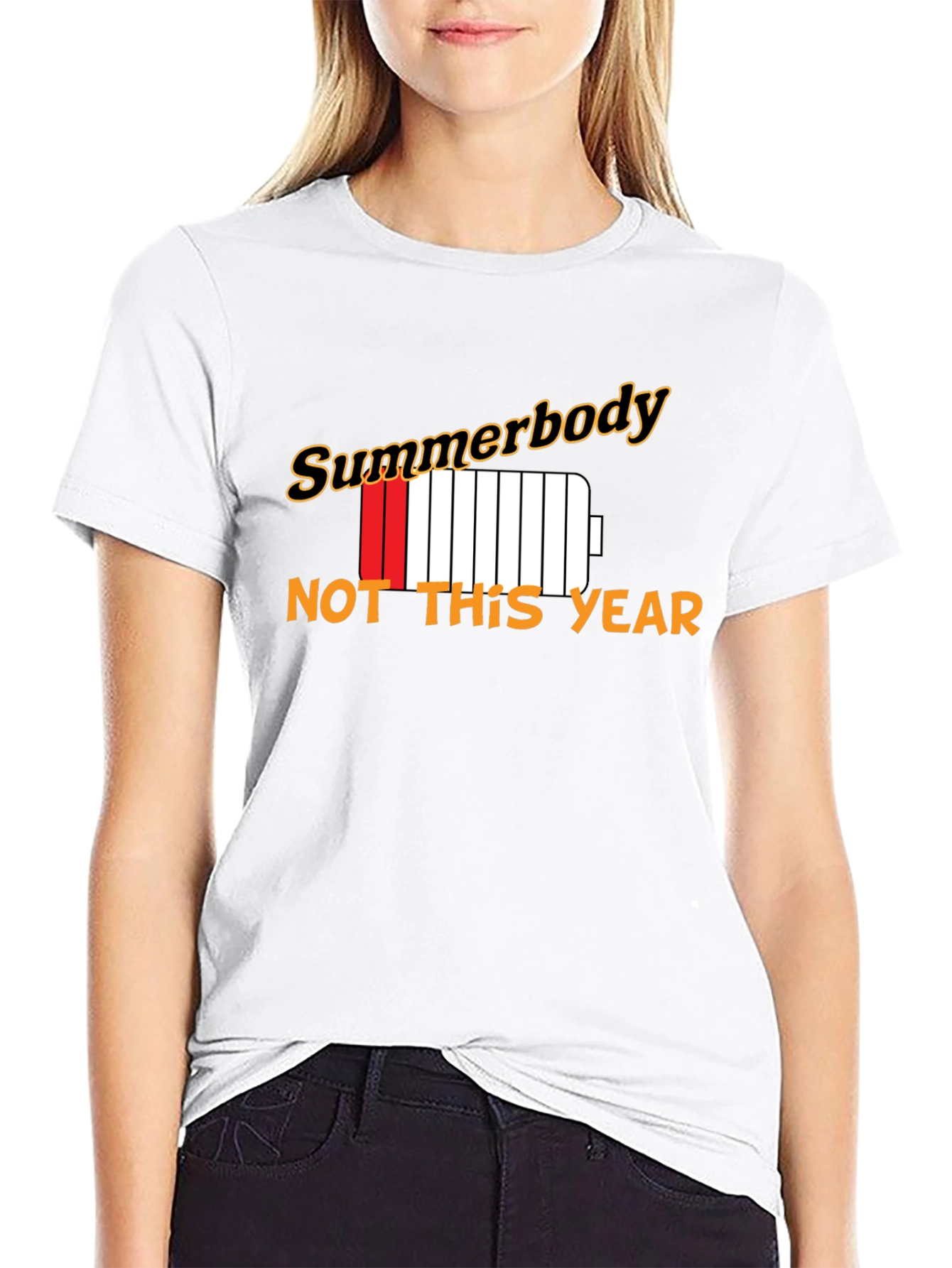Summerbody? Not This Year Black T-Shirt