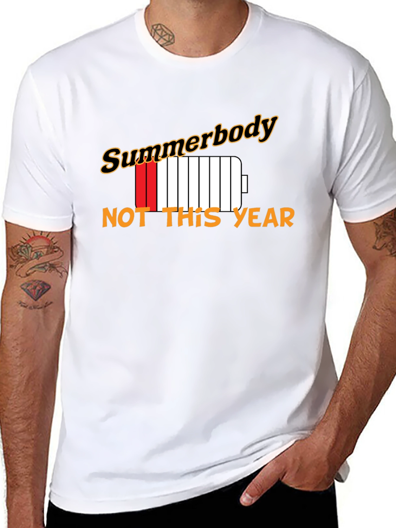 Summerbody? Not This Year Black T-Shirt
