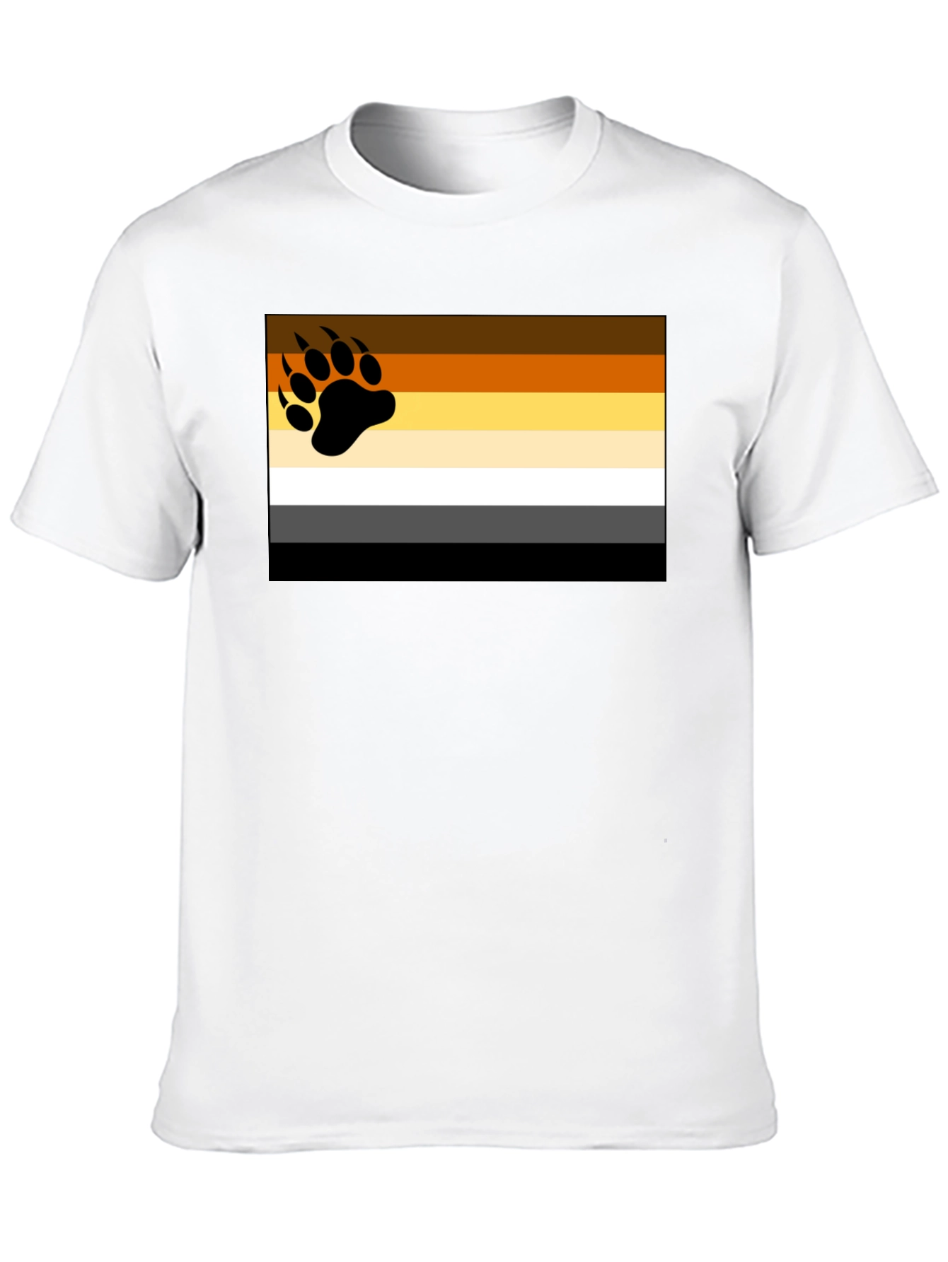 Bear Pride Flag T-Shirt - Graphic Tee