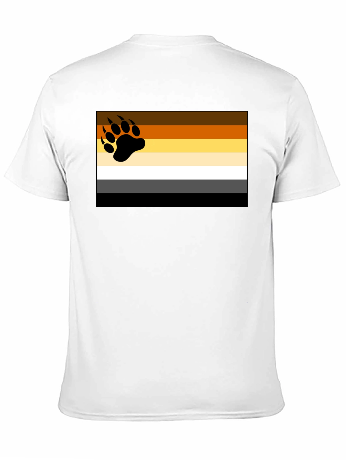 Bear Pride Flag T-Shirt - Graphic Tee