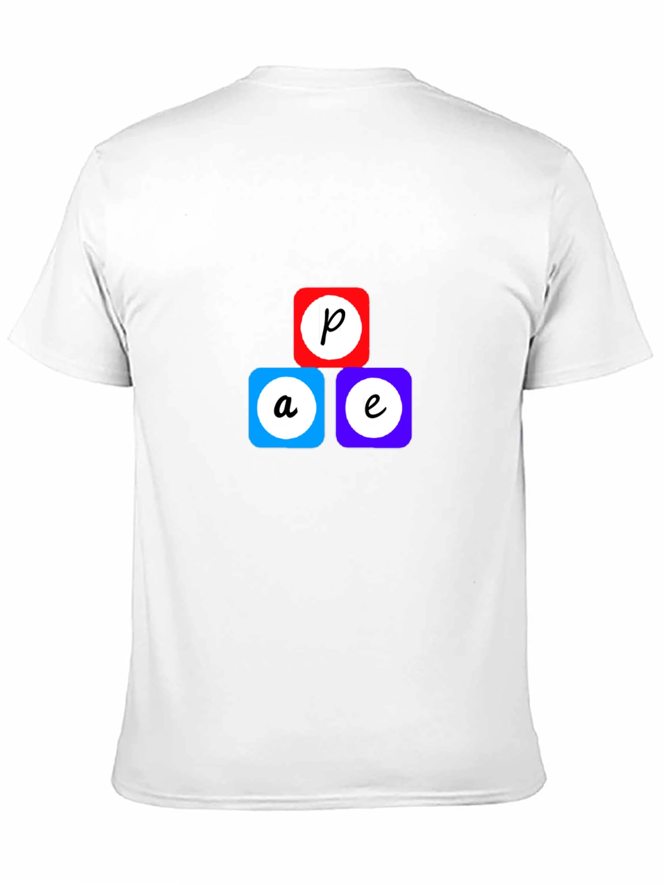 Geometric Letter T-Shirt
