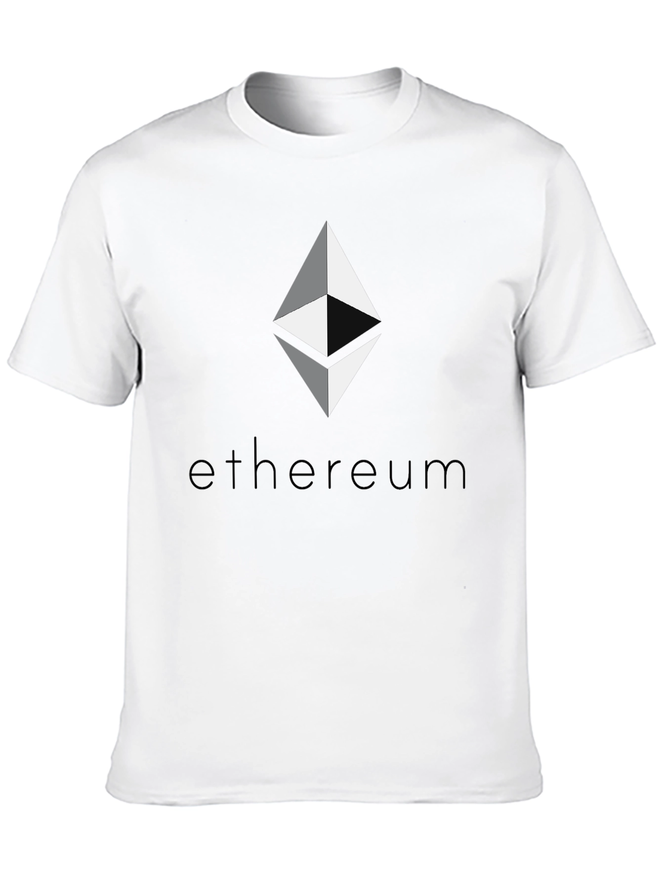 Ethereum Logo T-Shirt - Crypto Fashion Tee