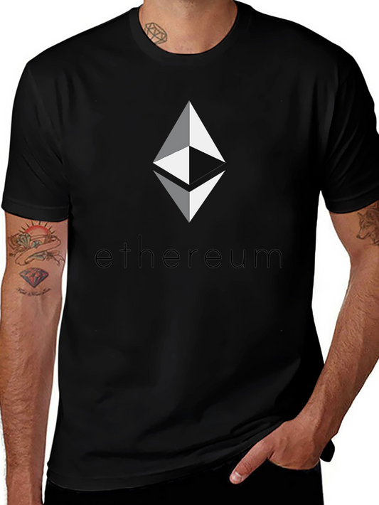 Ethereum Logo T-Shirt - Crypto Fashion Tee