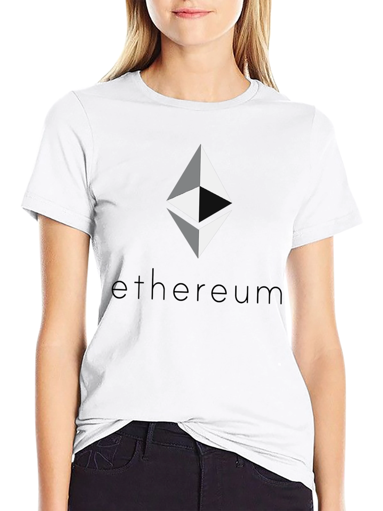 Ethereum Logo T-Shirt - Crypto Fashion Tee