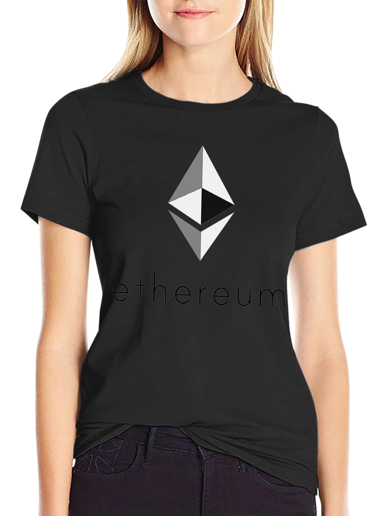 Ethereum Logo T-Shirt - Crypto Fashion Tee