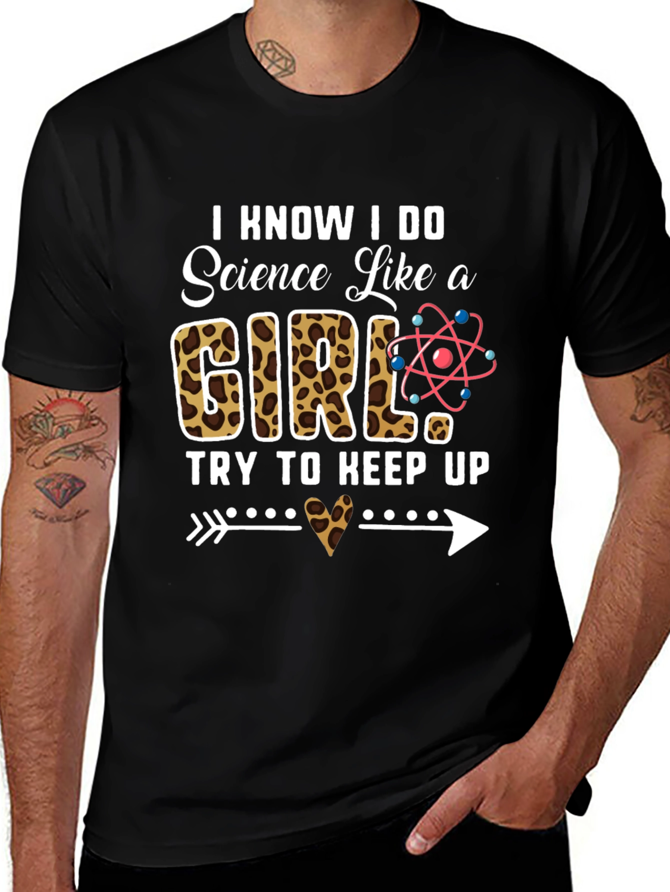 Science Like a Girl T-Shirt - STEMinist Apparel