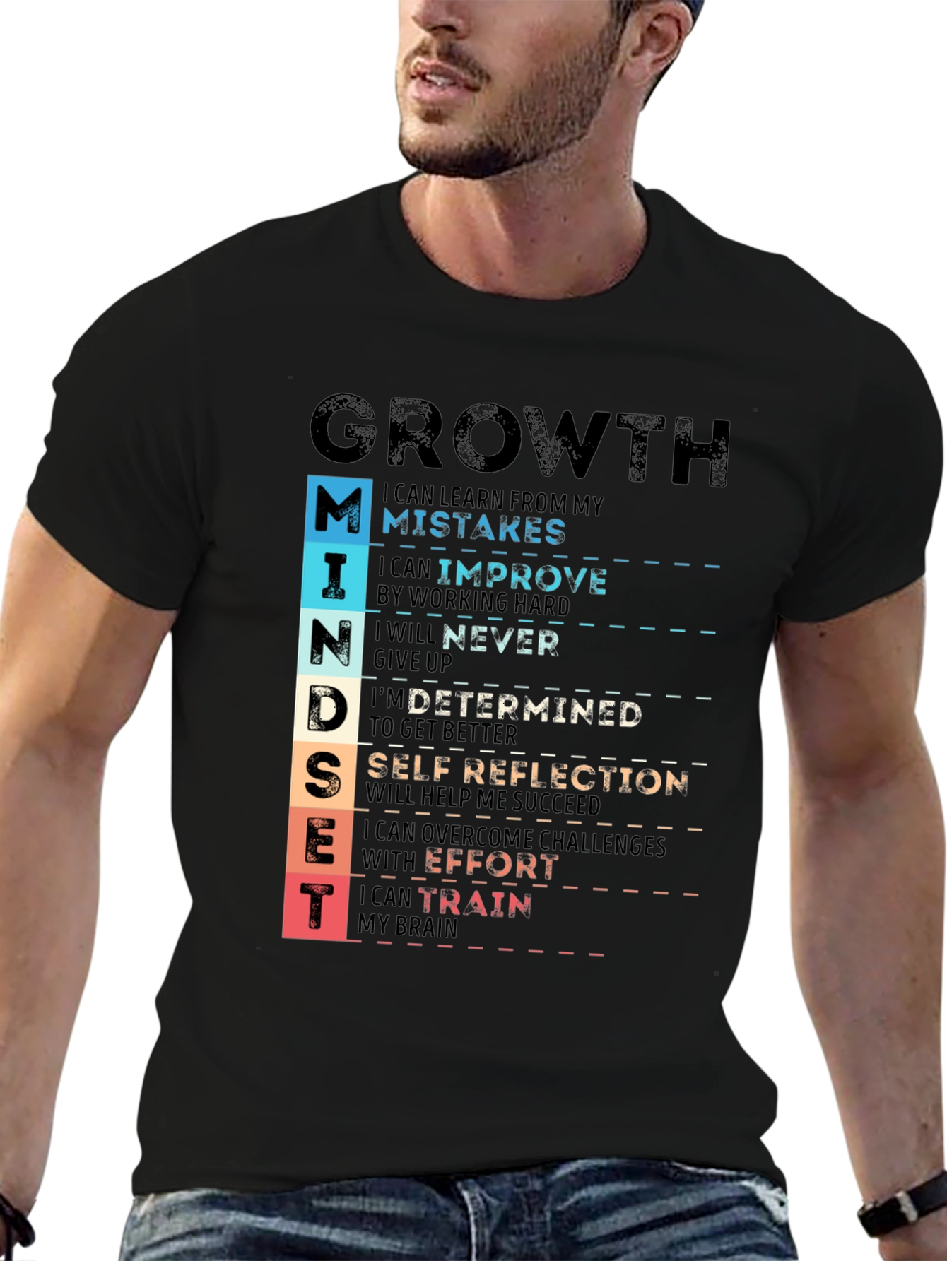 Growth Mindset Motivational T-Shirt