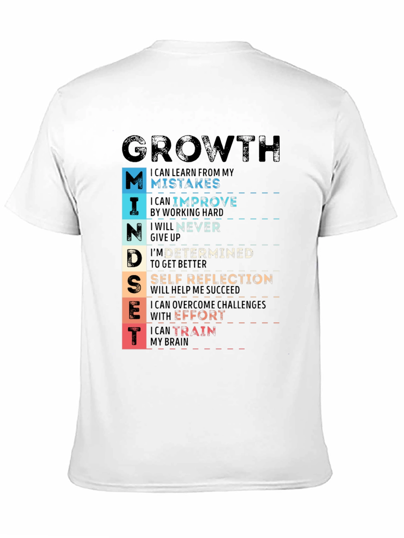 Growth Mindset Motivational T-Shirt