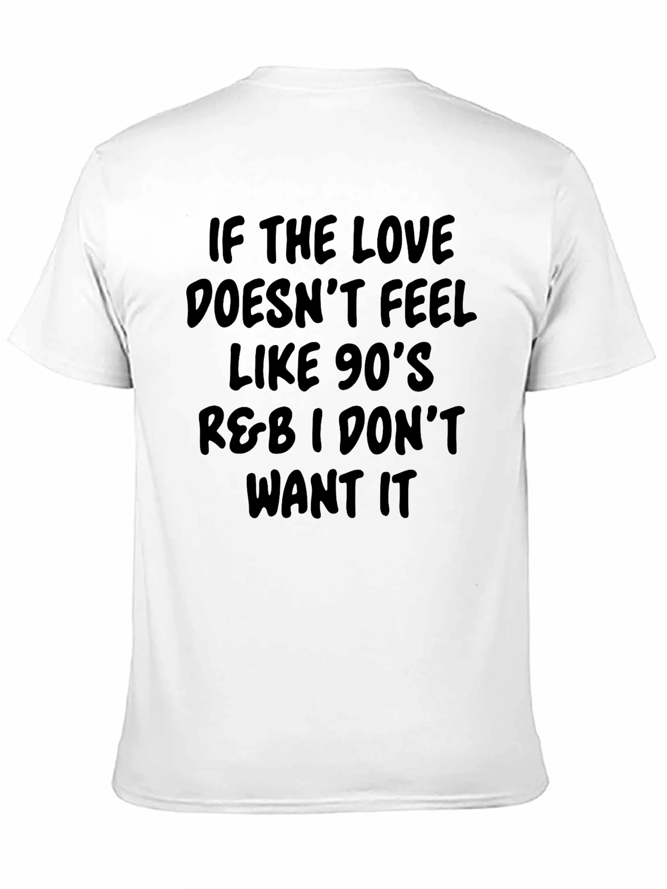 90s R&B Graphic Tee - Soft Cotton Blend