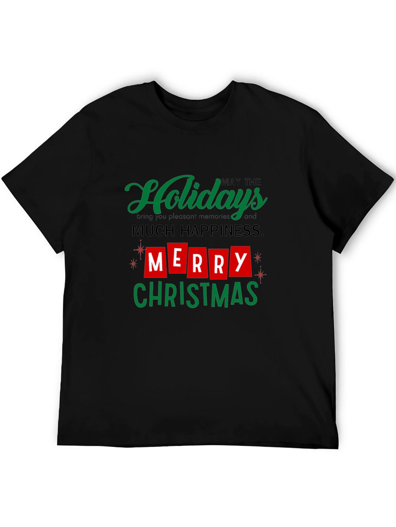 Merry Christmas Holidays Graphic Tee