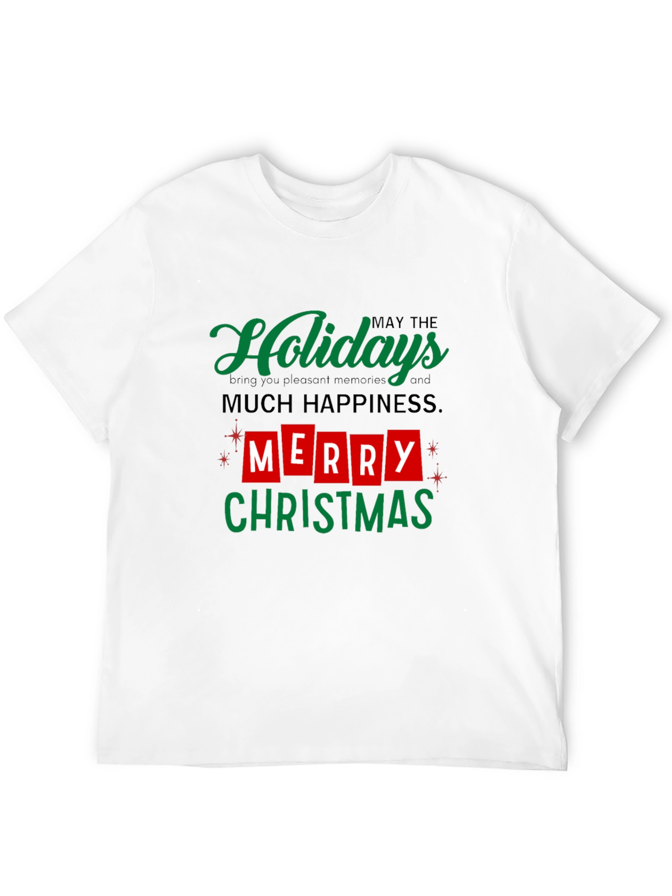 Merry Christmas Holidays Graphic Tee