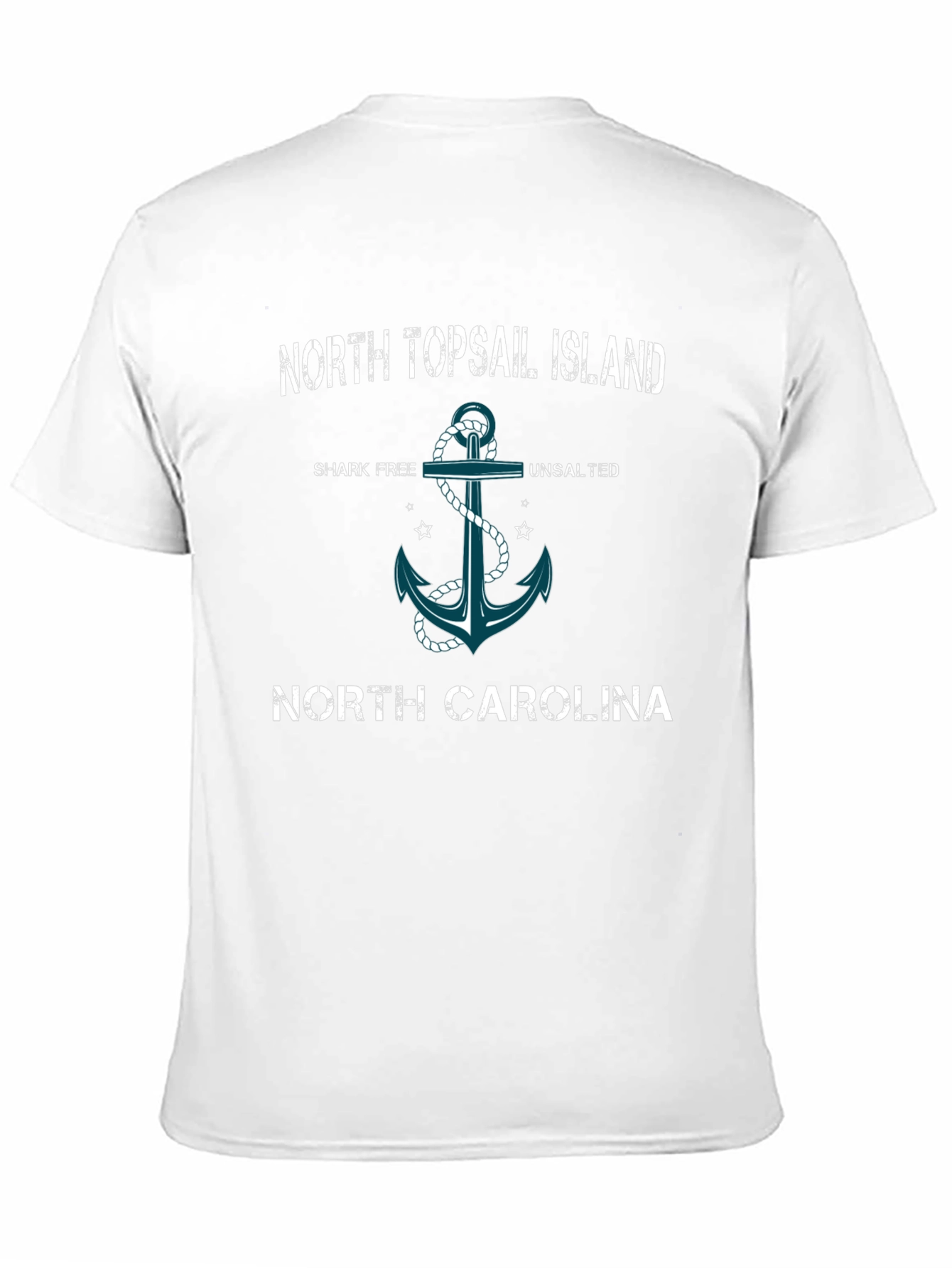 North Topsail Island Anchor Graphic Tee