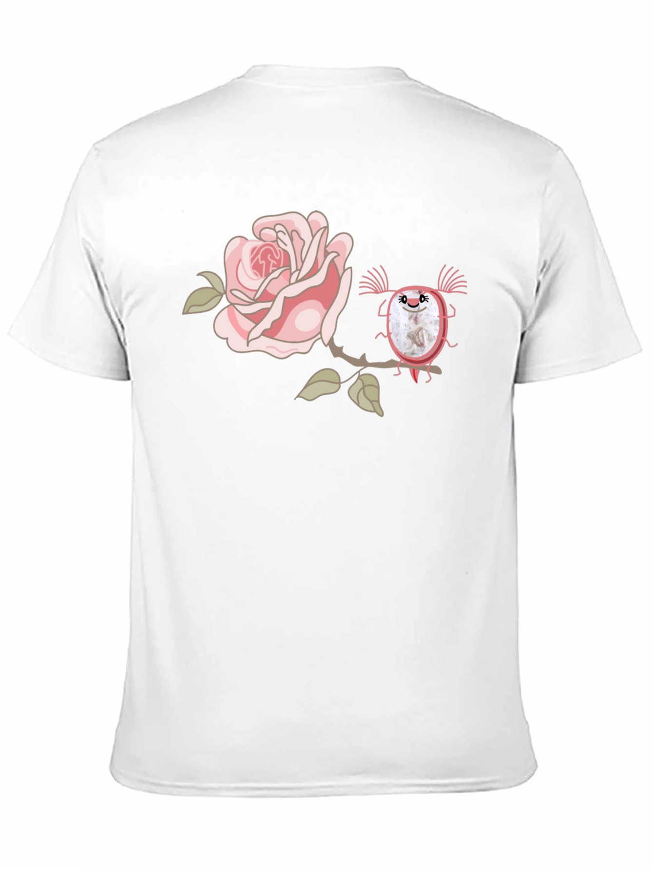 Rose & Creature Graphic Black T-Shirt