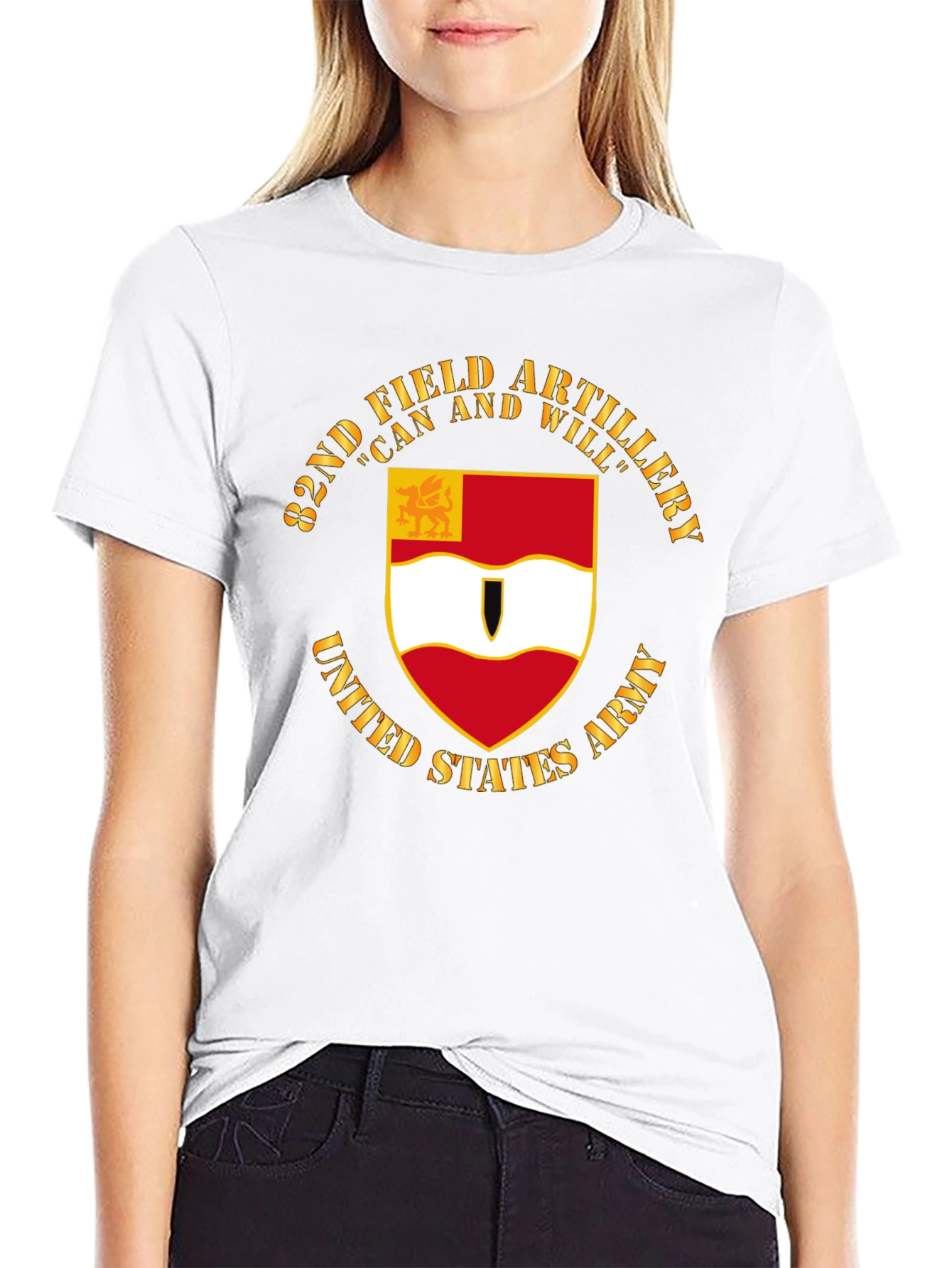 82nd Field Artillery T-Shirt - Can and Will!
