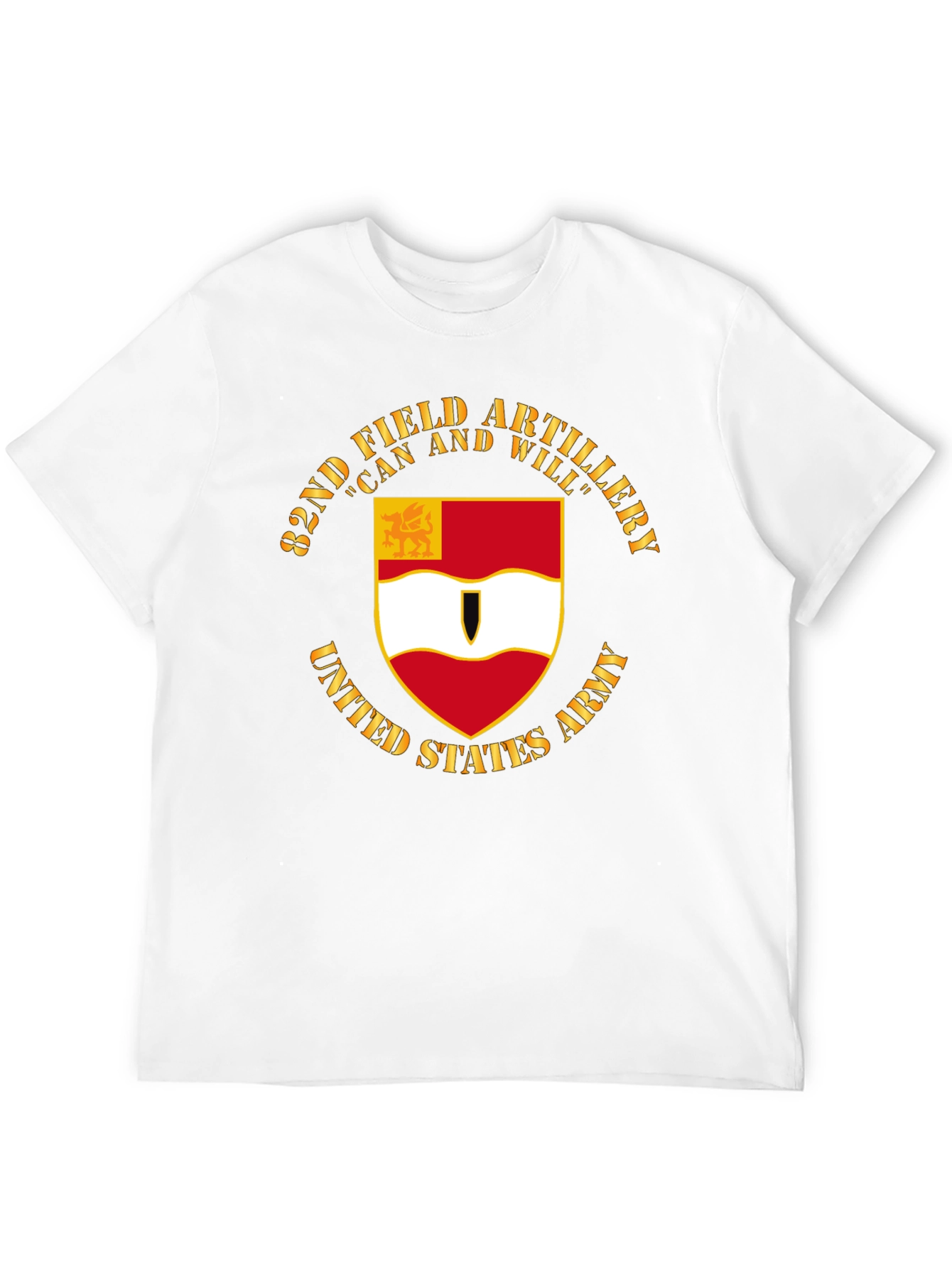 82nd Field Artillery T-Shirt - Can and Will!