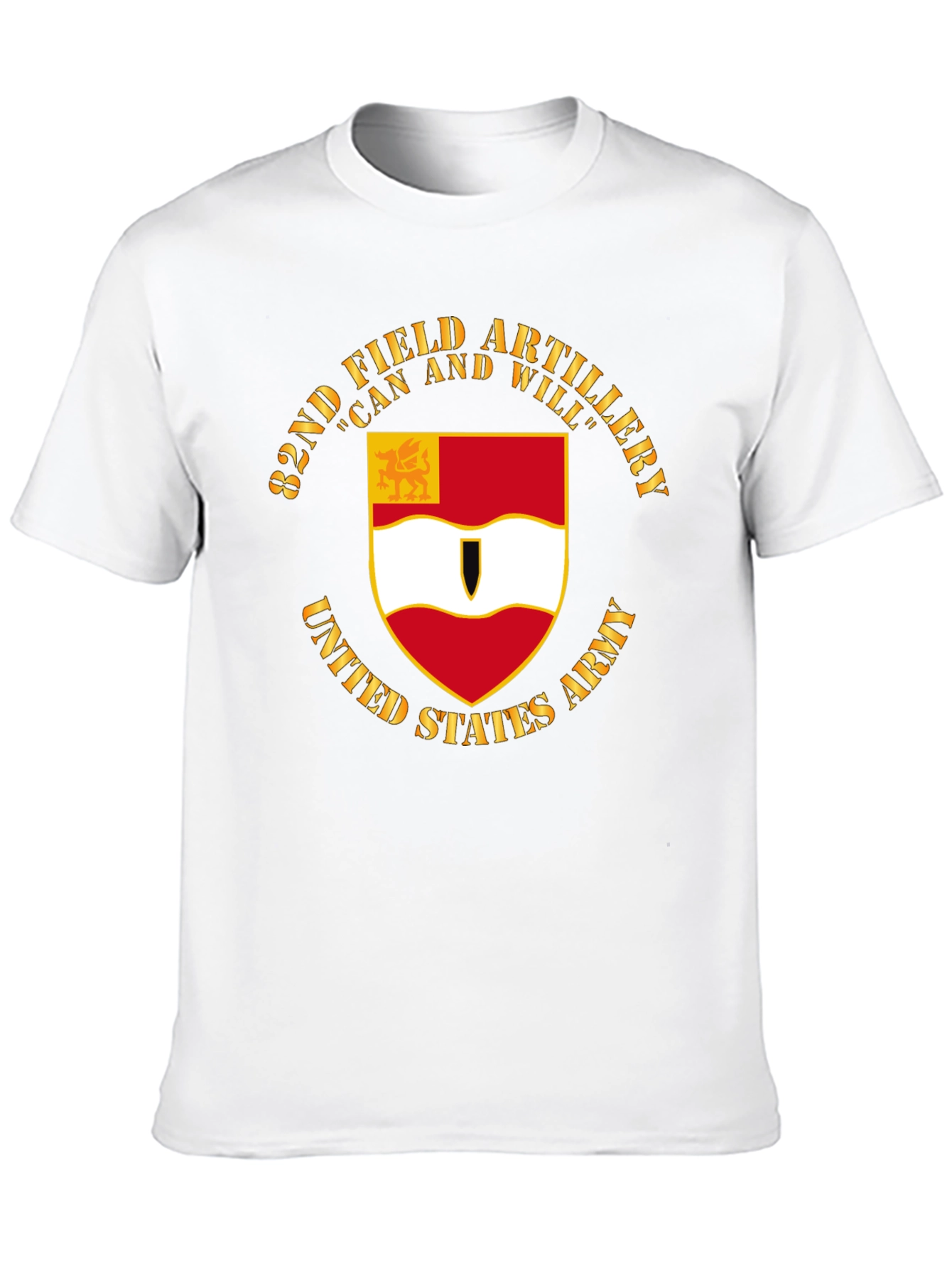 82nd Field Artillery T-Shirt - Can and Will!