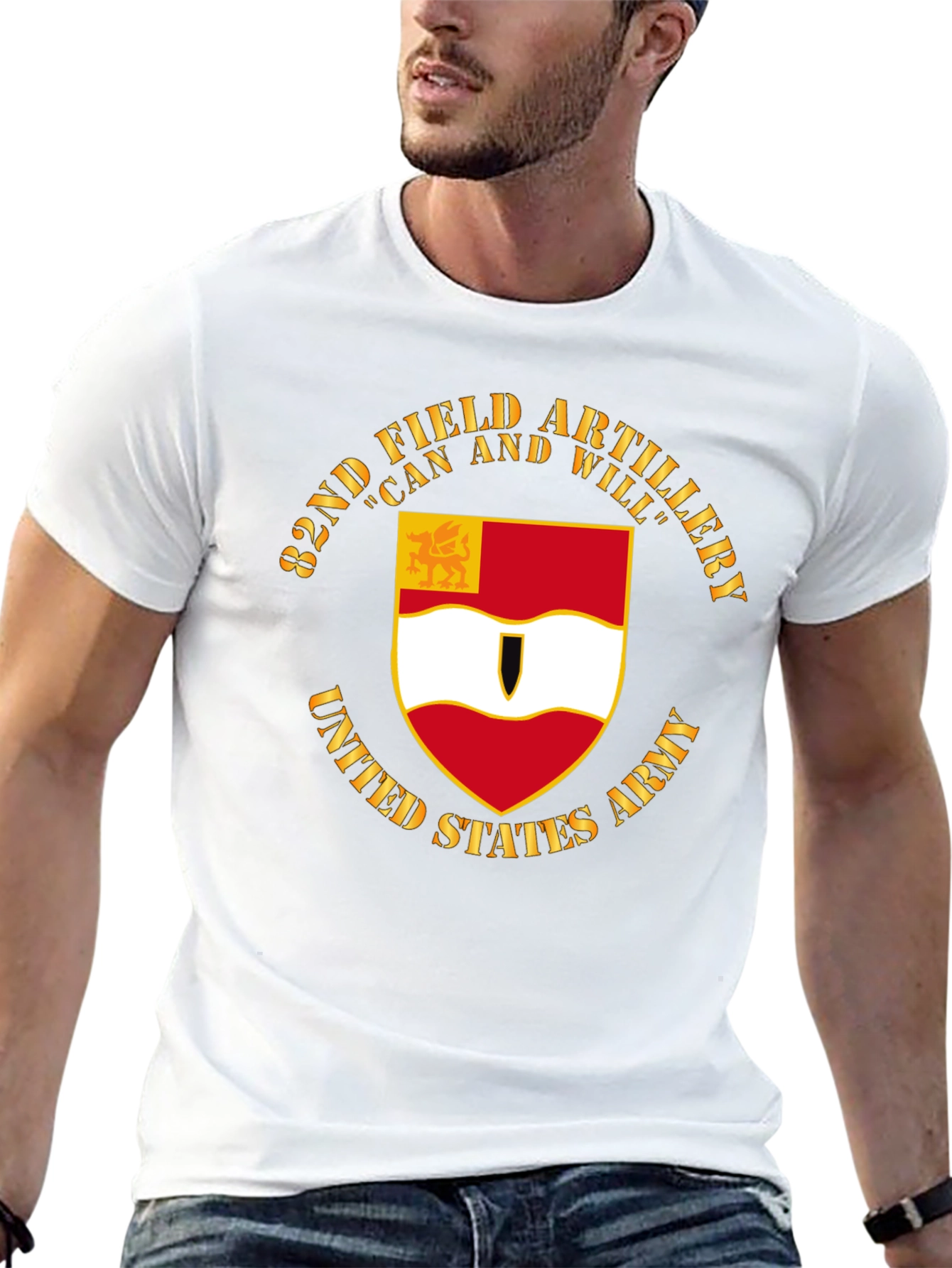 82nd Field Artillery T-Shirt - Can and Will!