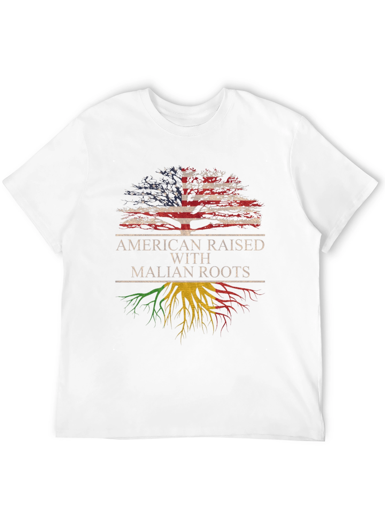 American Raised with Malian Roots T-Shirt
