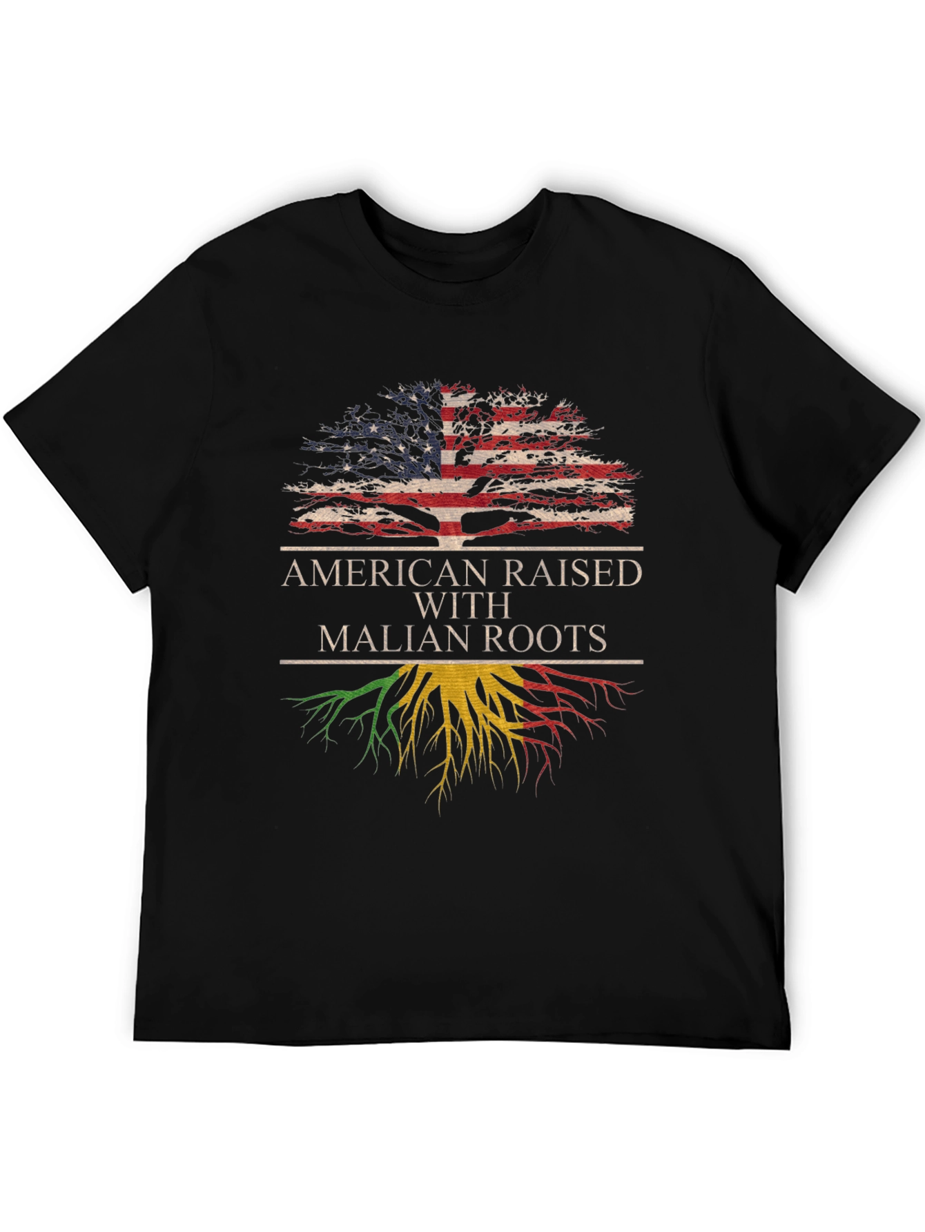 American Raised with Malian Roots T-Shirt