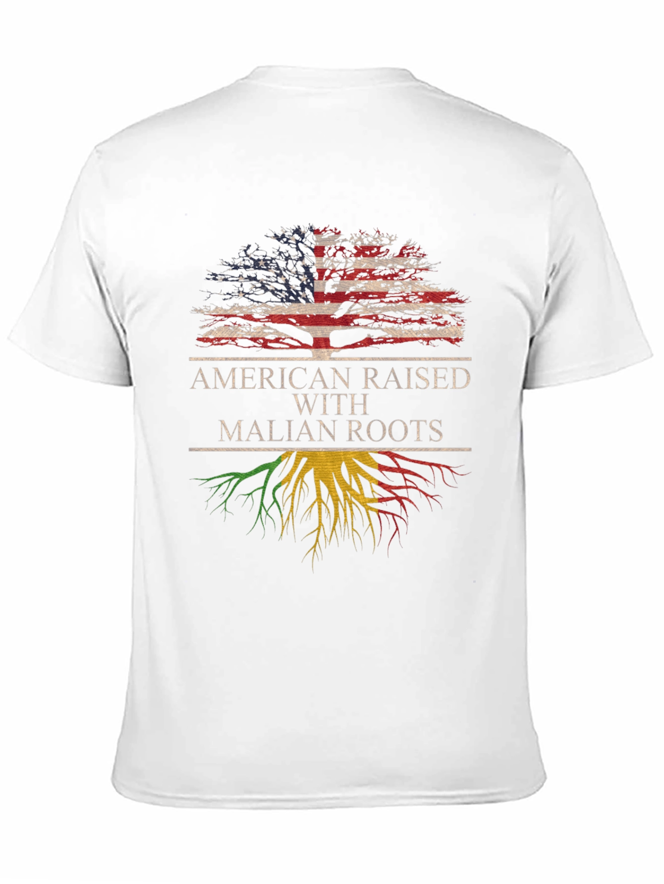 American Raised with Malian Roots T-Shirt