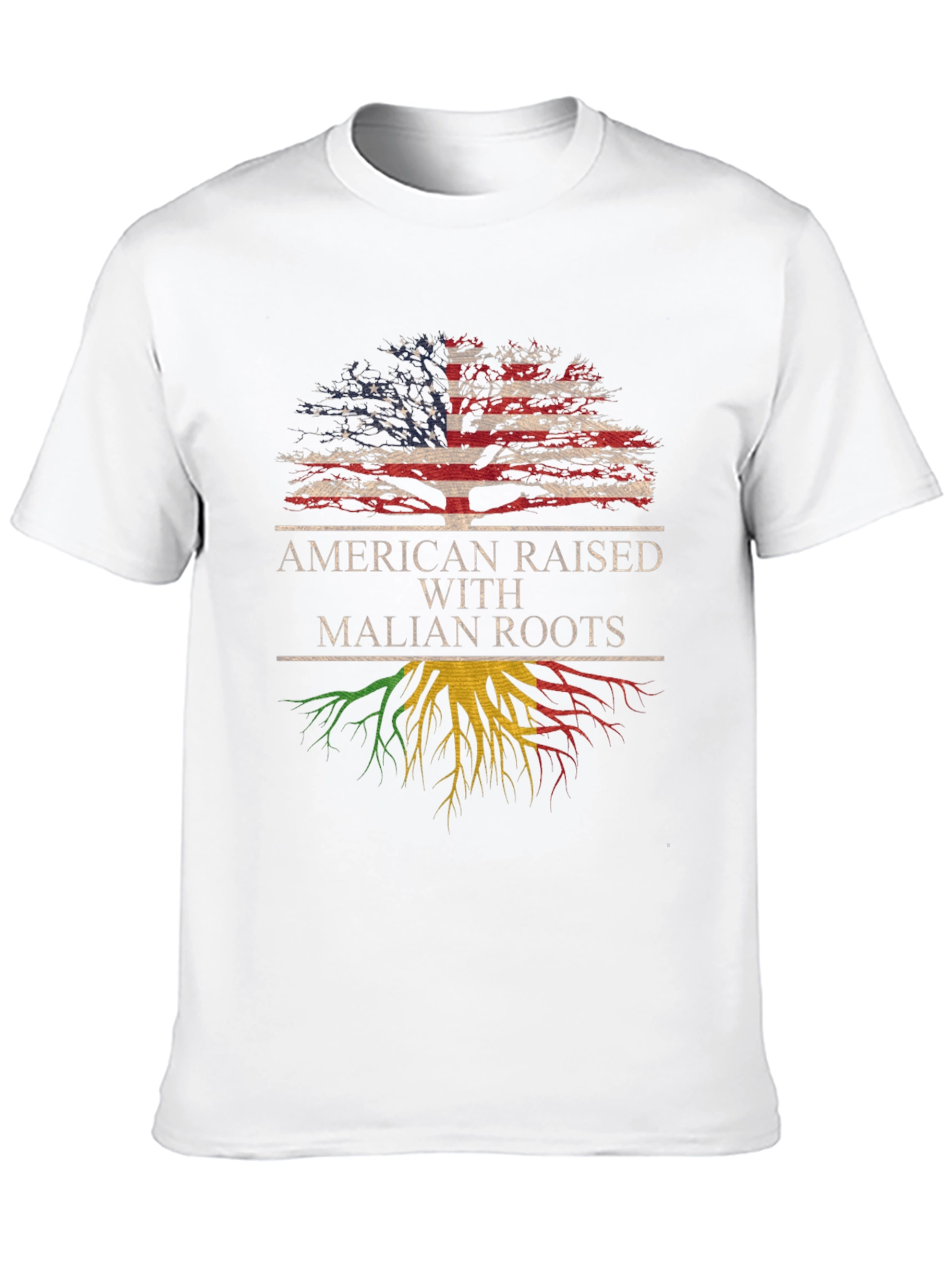 American Raised with Malian Roots T-Shirt
