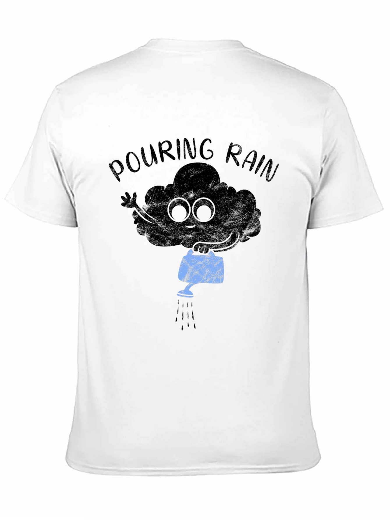 Pouring Rain Graphic Tee - Weather Humor