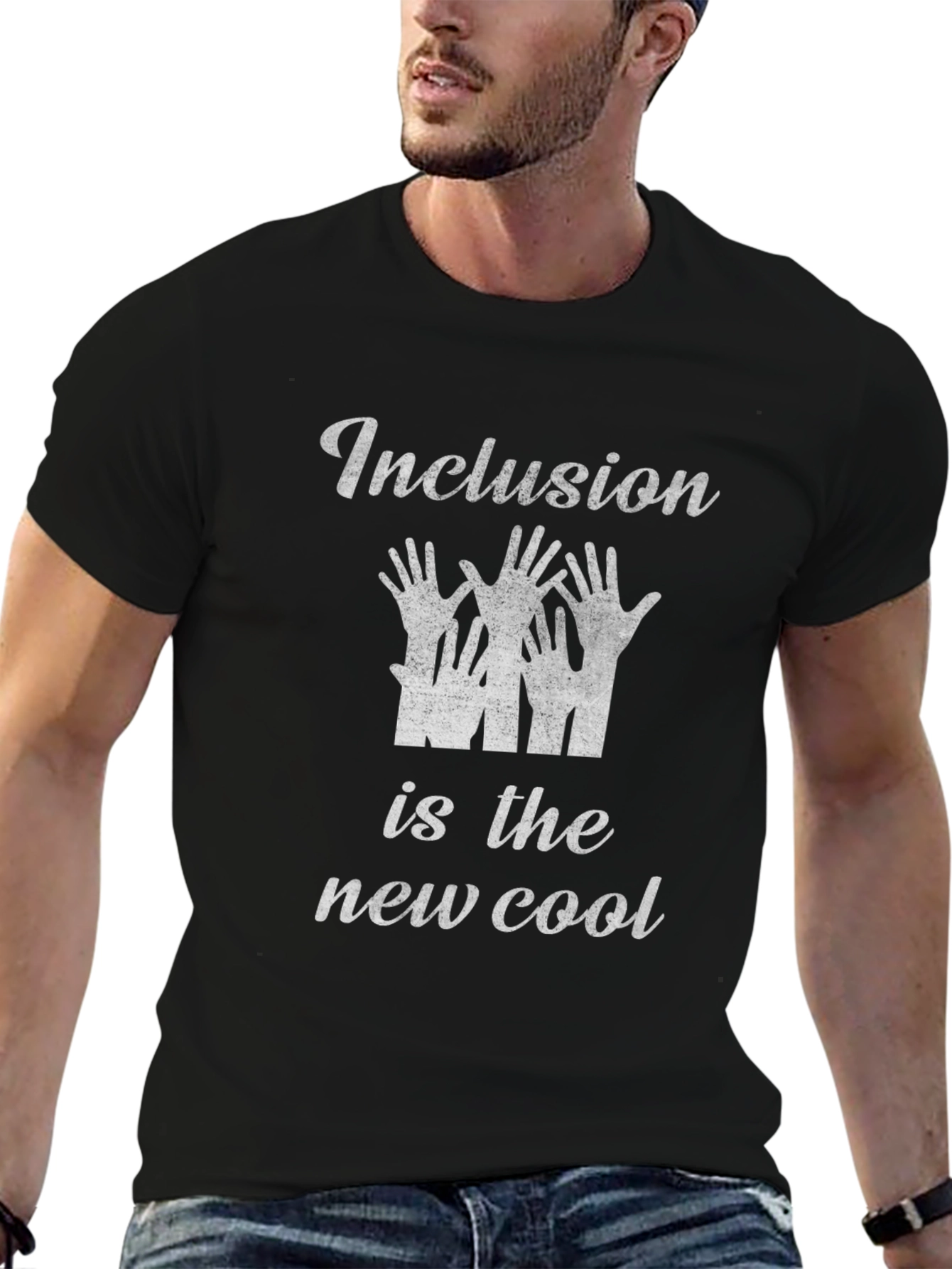 Inclusion is the New Cool Black T-Shirt