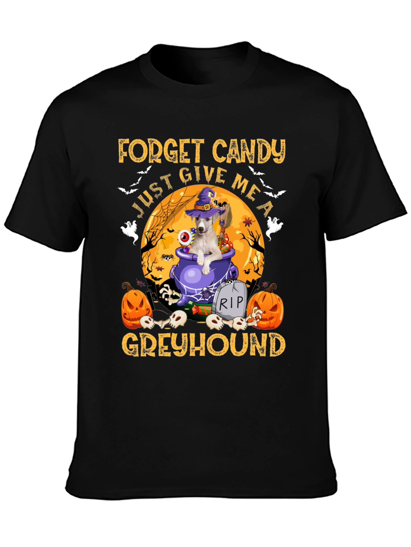 Halloween Greyhound T-Shirt