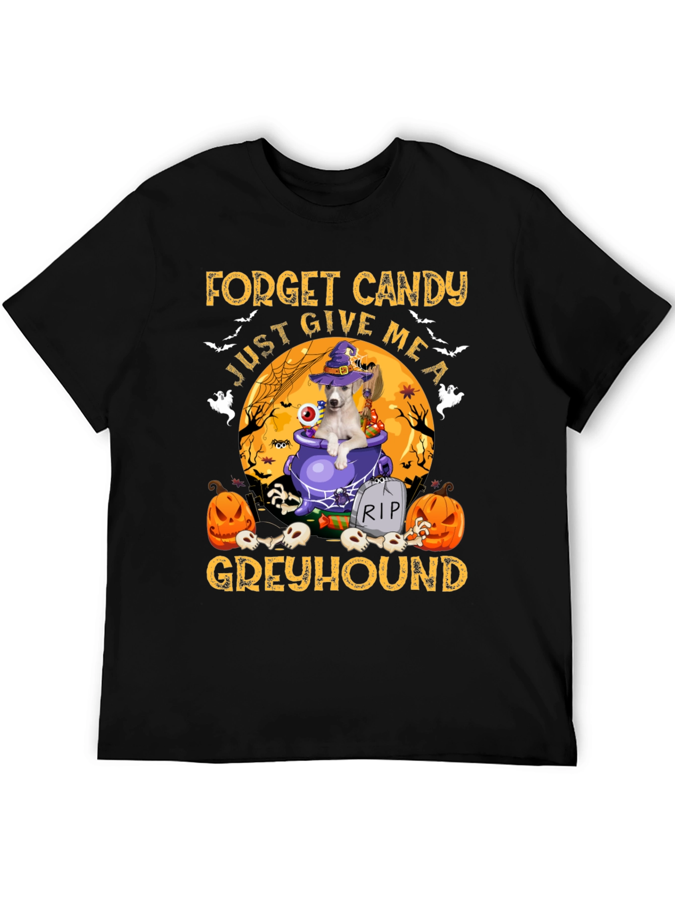 Halloween Greyhound T-Shirt