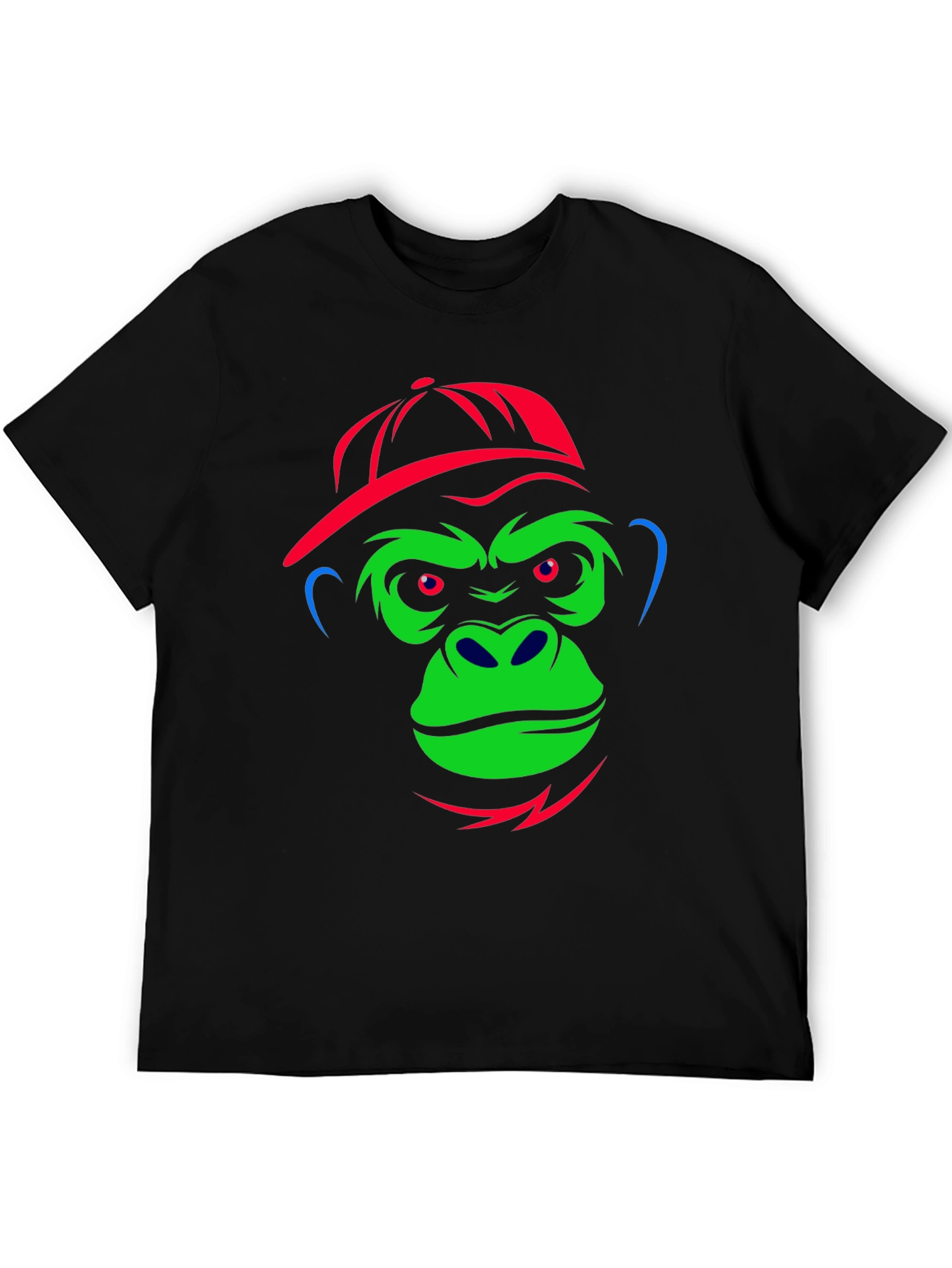 Cool Ape Graphic Tee - Black