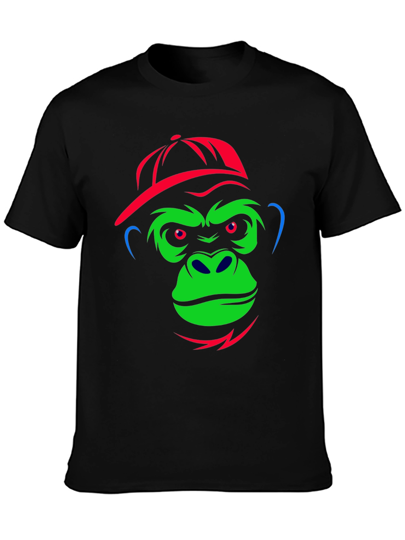 Cool Ape Graphic Tee - Black