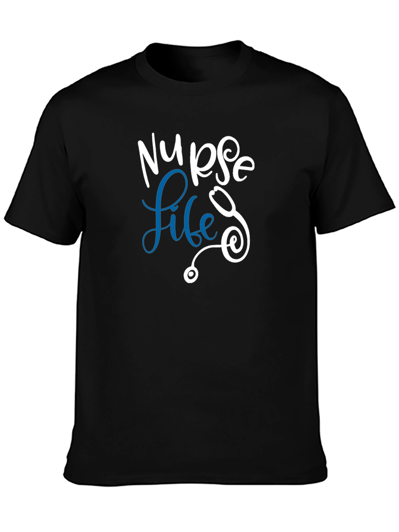 Nurse Life Tee - Stethoscope Design